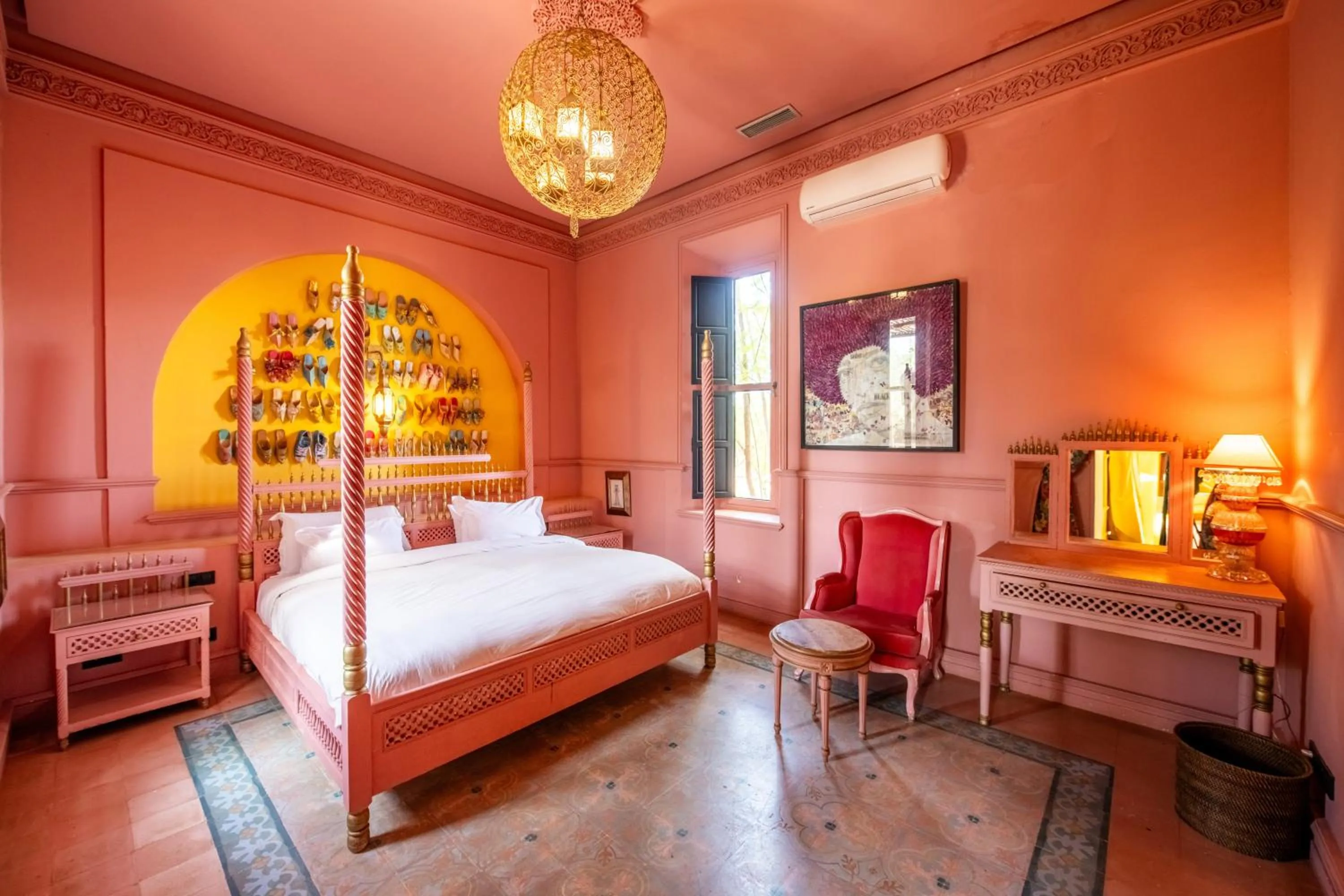 Bed in The Source Hotel Music & Spa