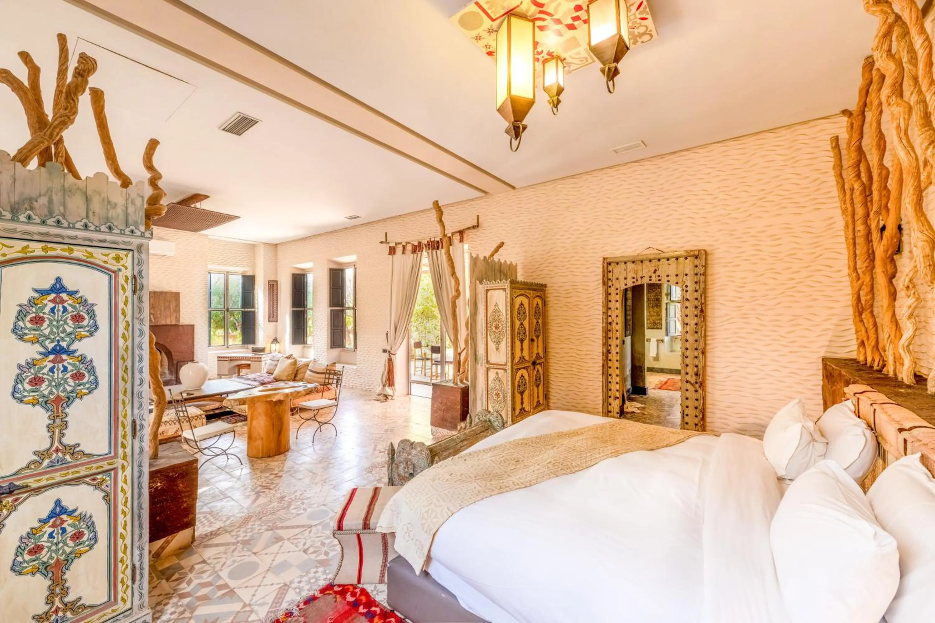 Bed in The Source Hotel Music & Spa