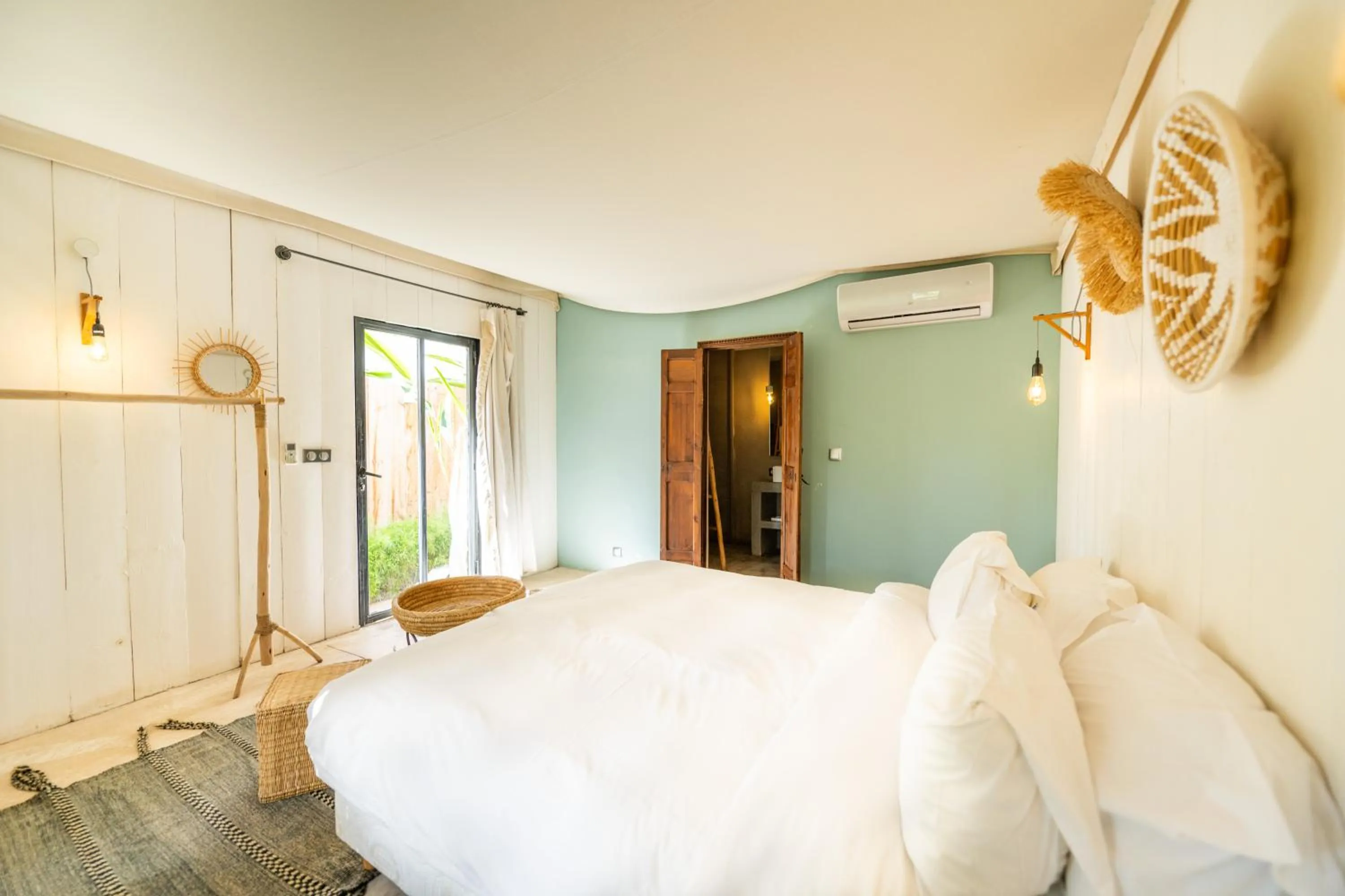 Bed in The Source Hotel Music & Spa