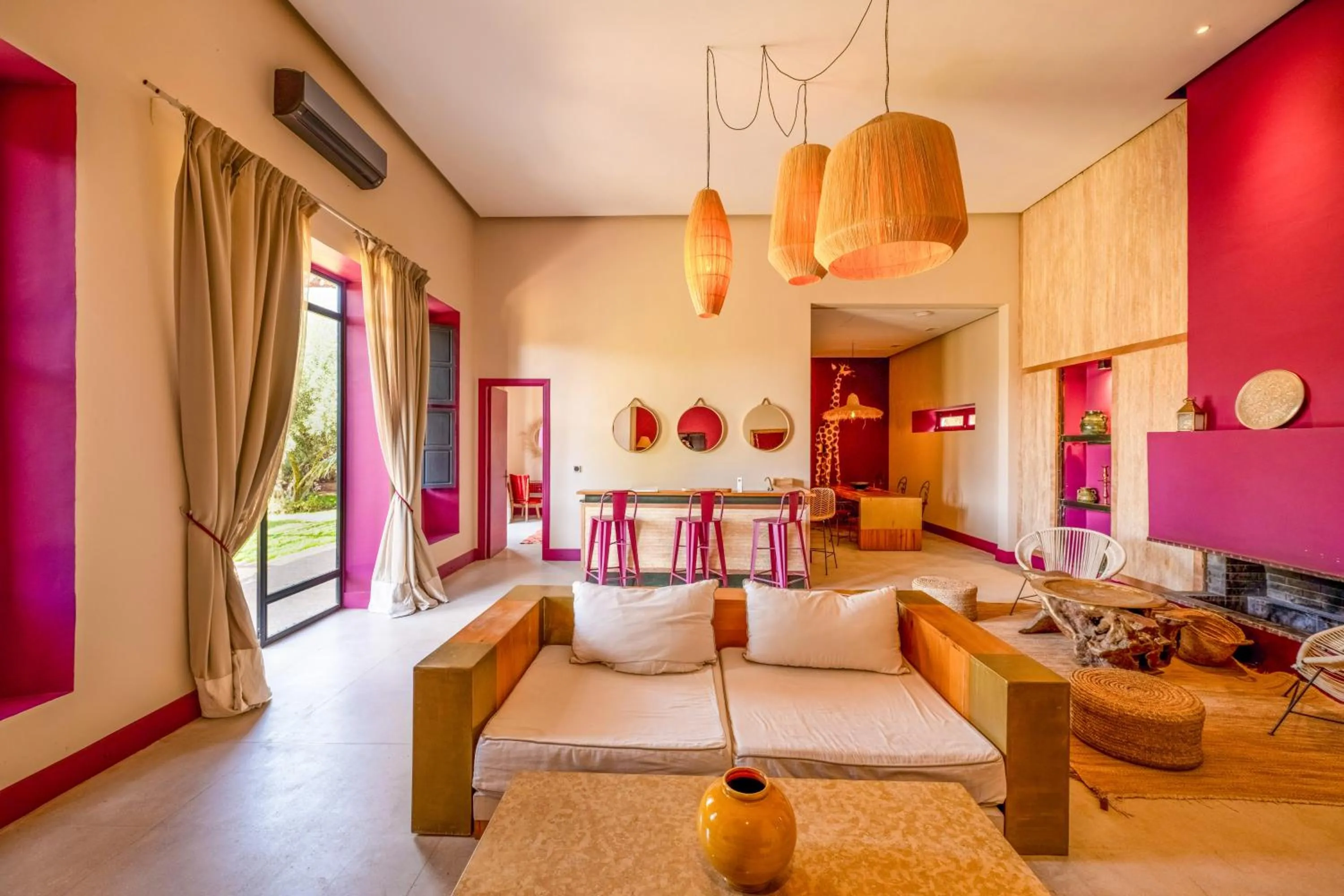 Seating area in The Source Hotel Music & Spa