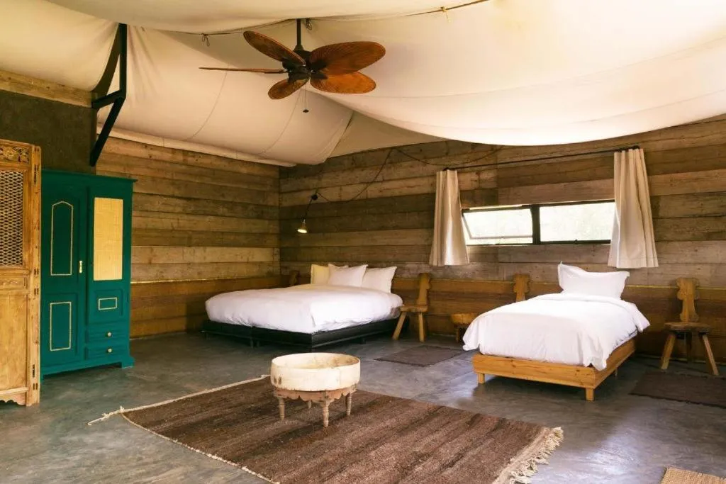 Bed in The Source Hotel Music & Spa