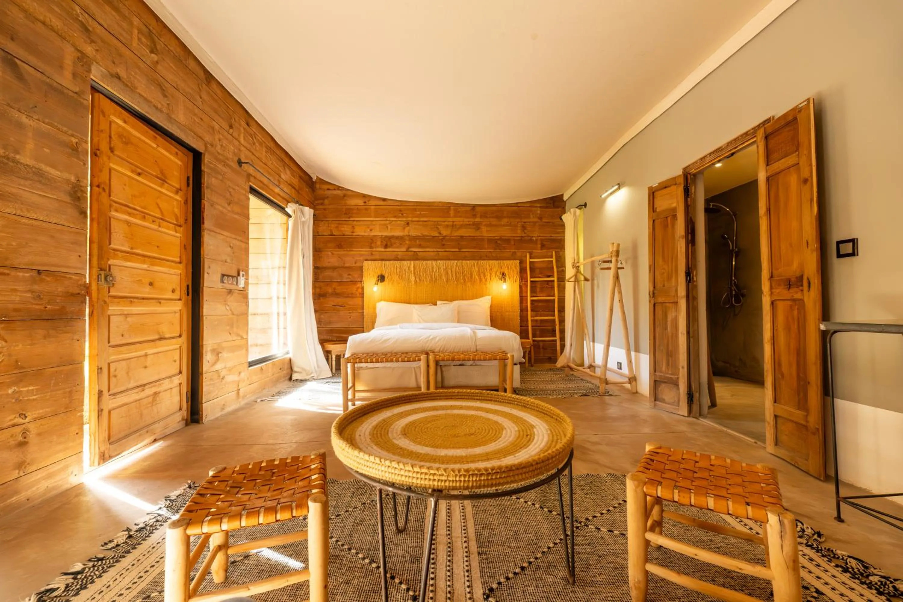 Bed in The Source Hotel Music & Spa