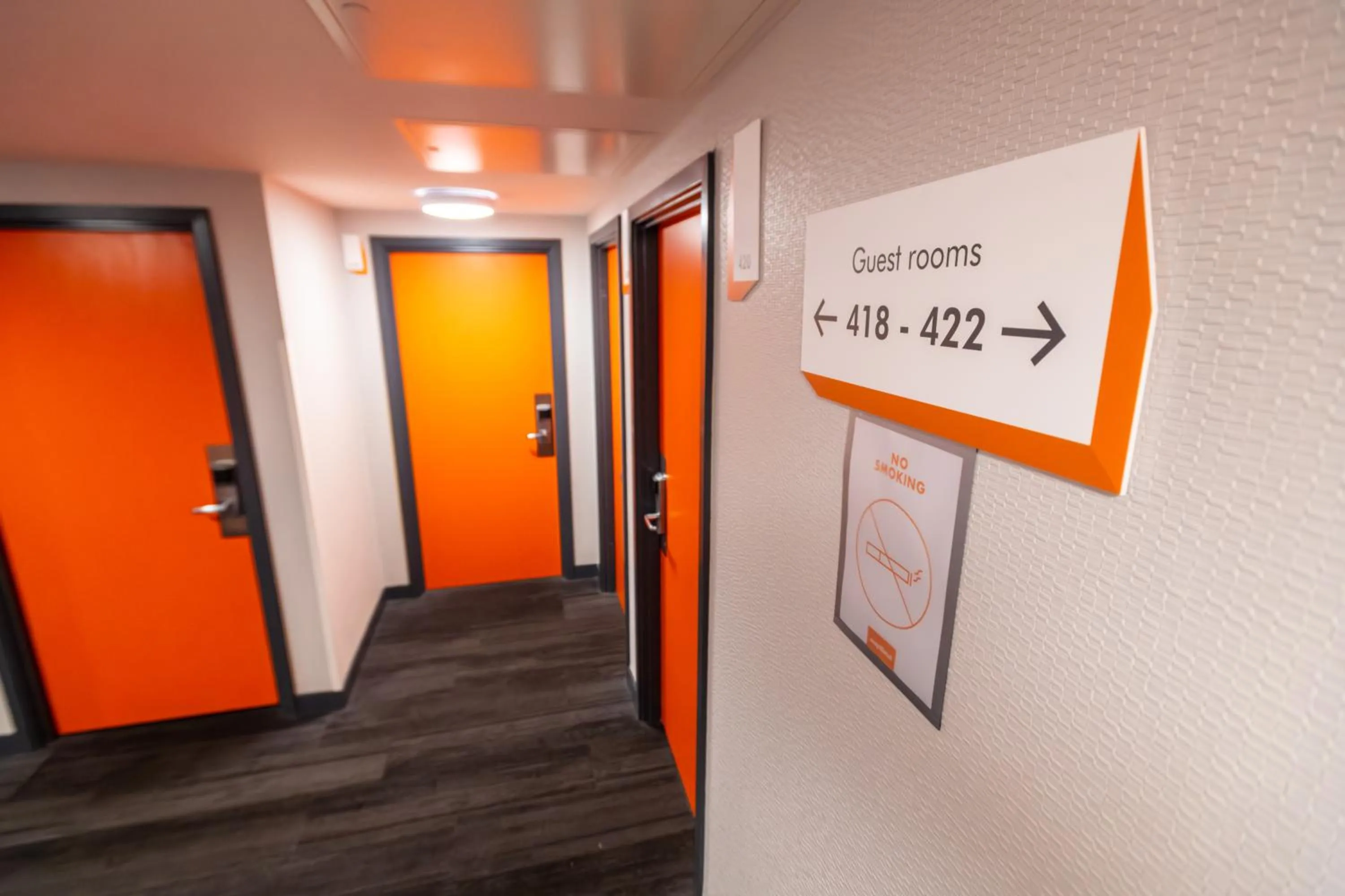 Floor plan in easyHotel Croydon