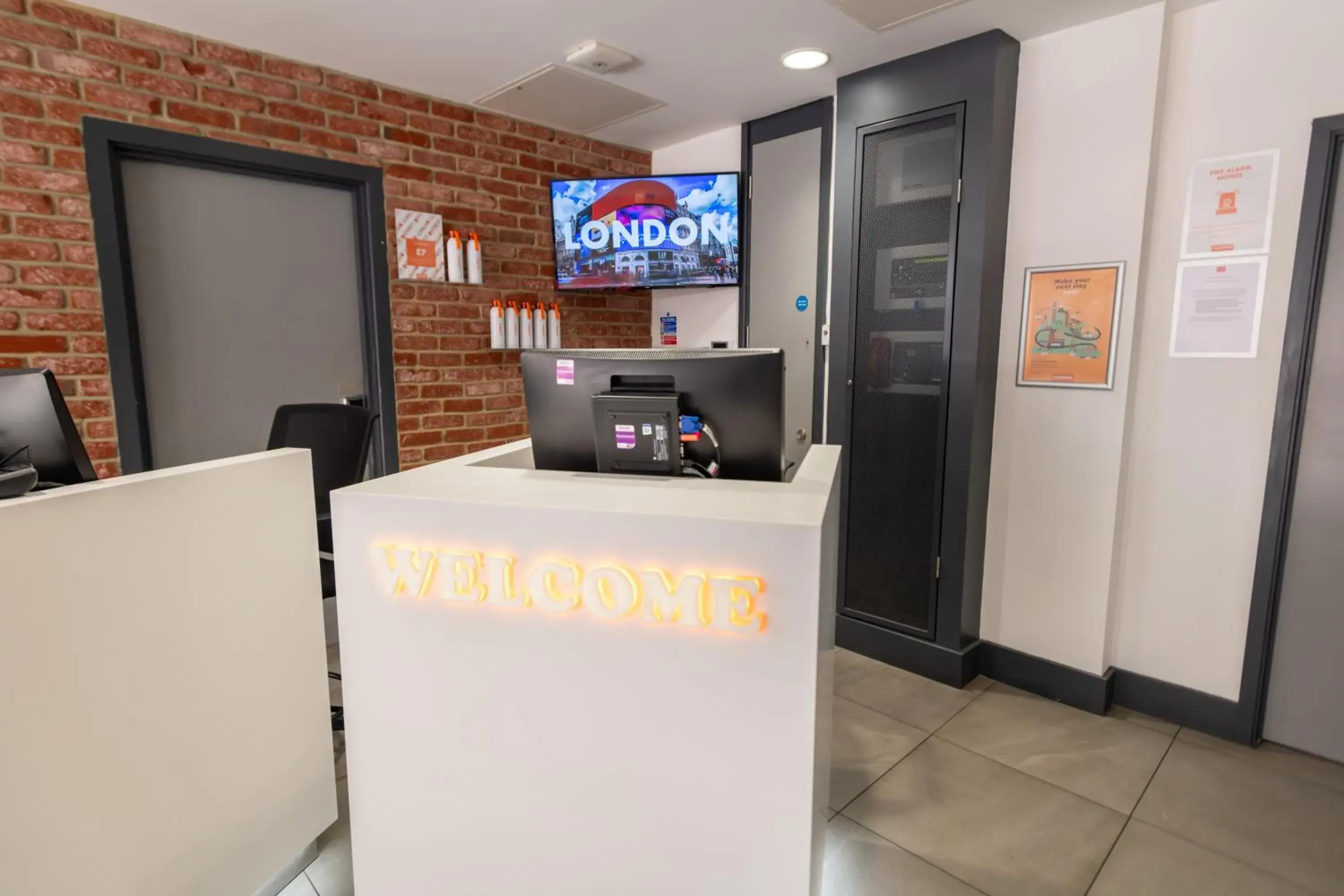 Lobby or reception in easyHotel Croydon Lobby or reception in easyHotel Croydon