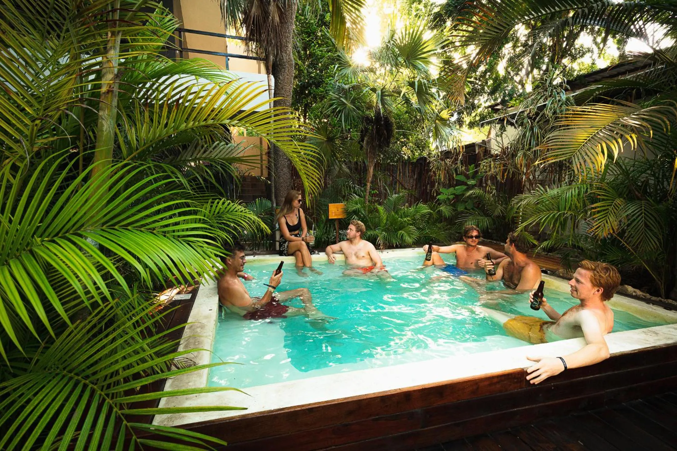 Hot Tub in Che Tulum Hostel & Bar Adults Only