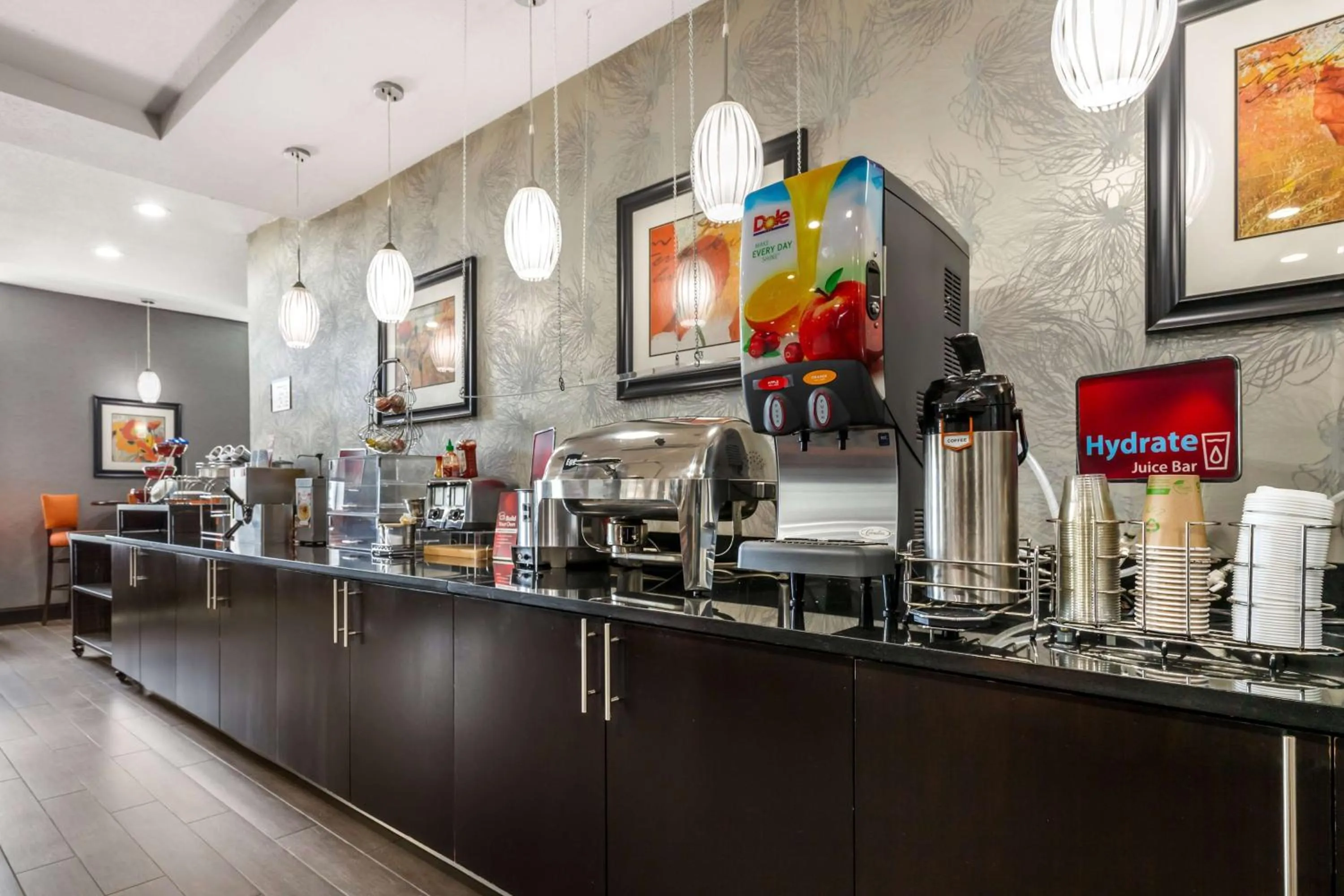 Breakfast in Best Western Plus Coweta's 1st Hotel