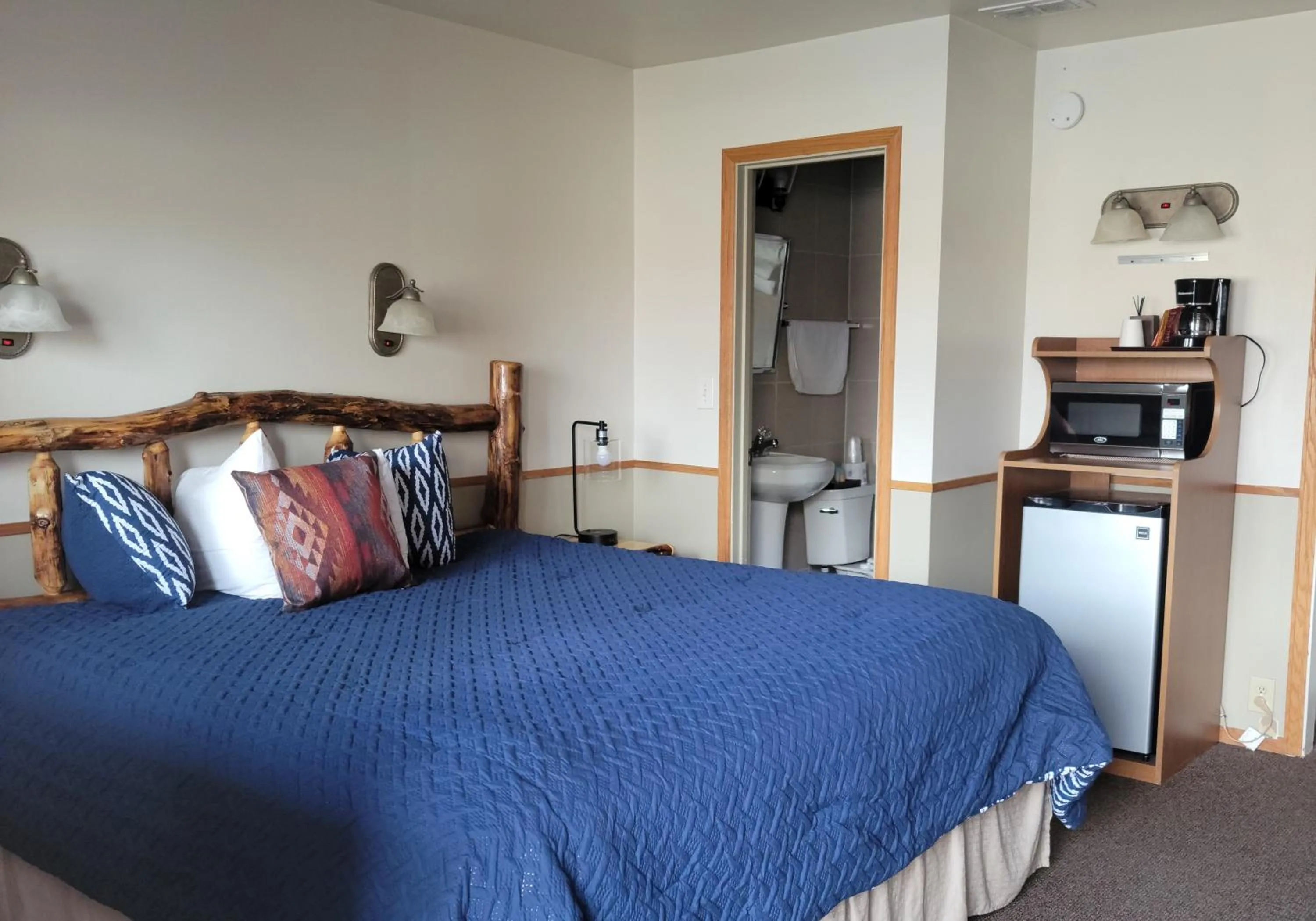 Bed in Sundance Motel