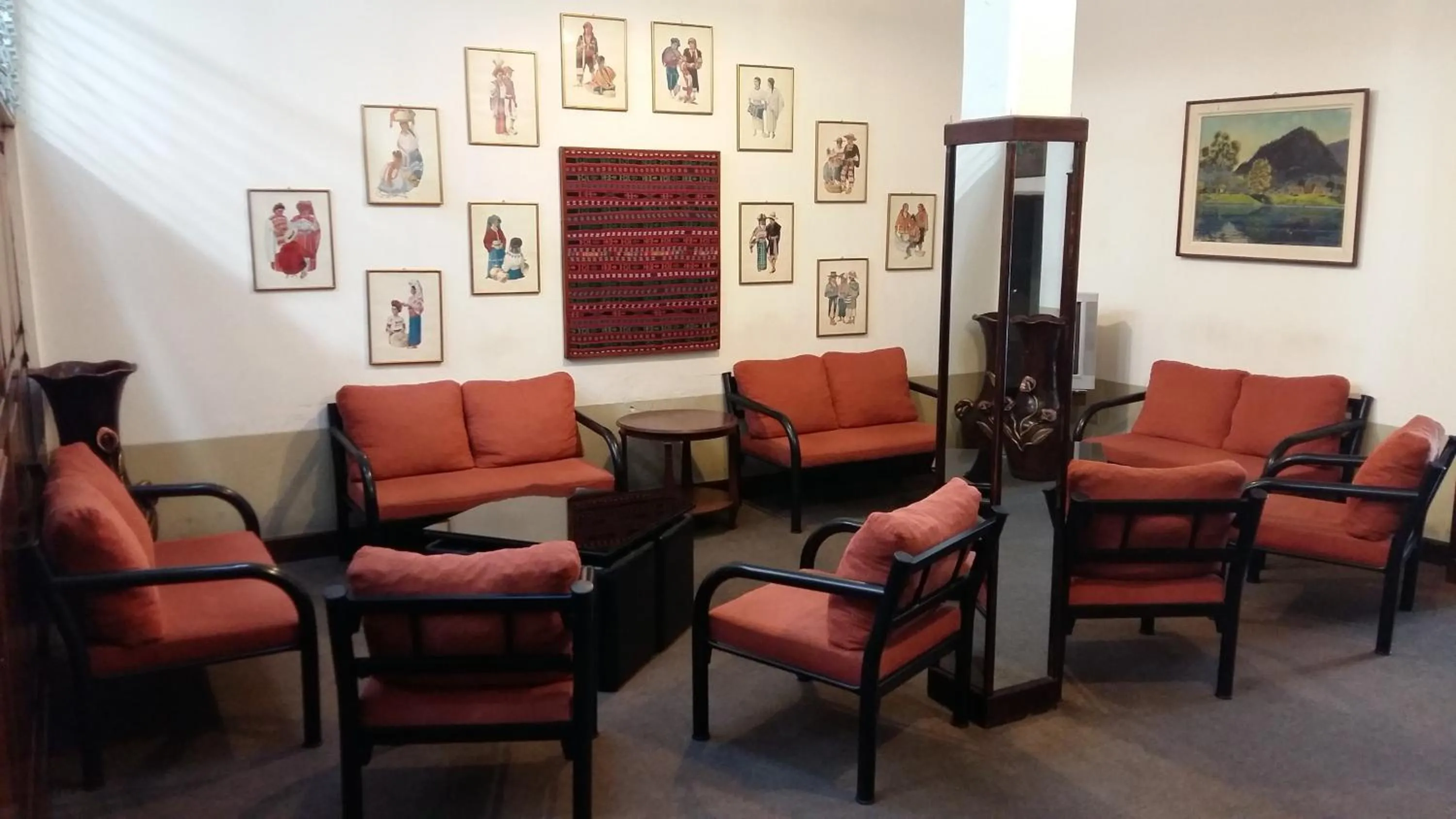 Living room in Hotel Centenario