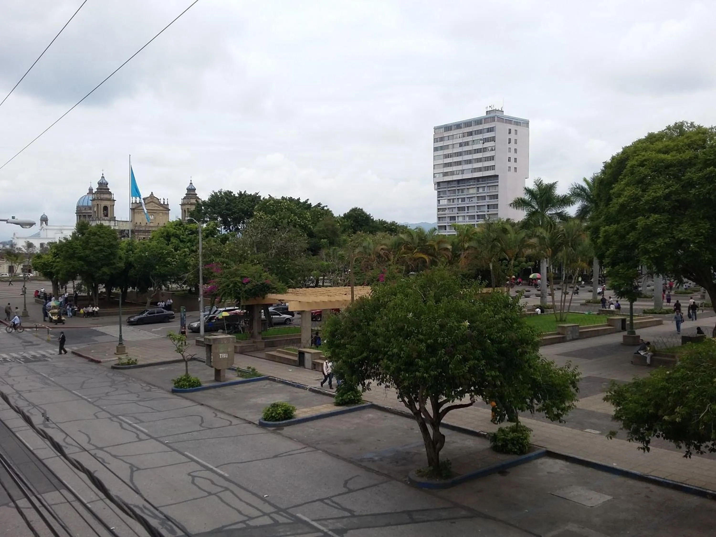 Street view in Hotel Centenario