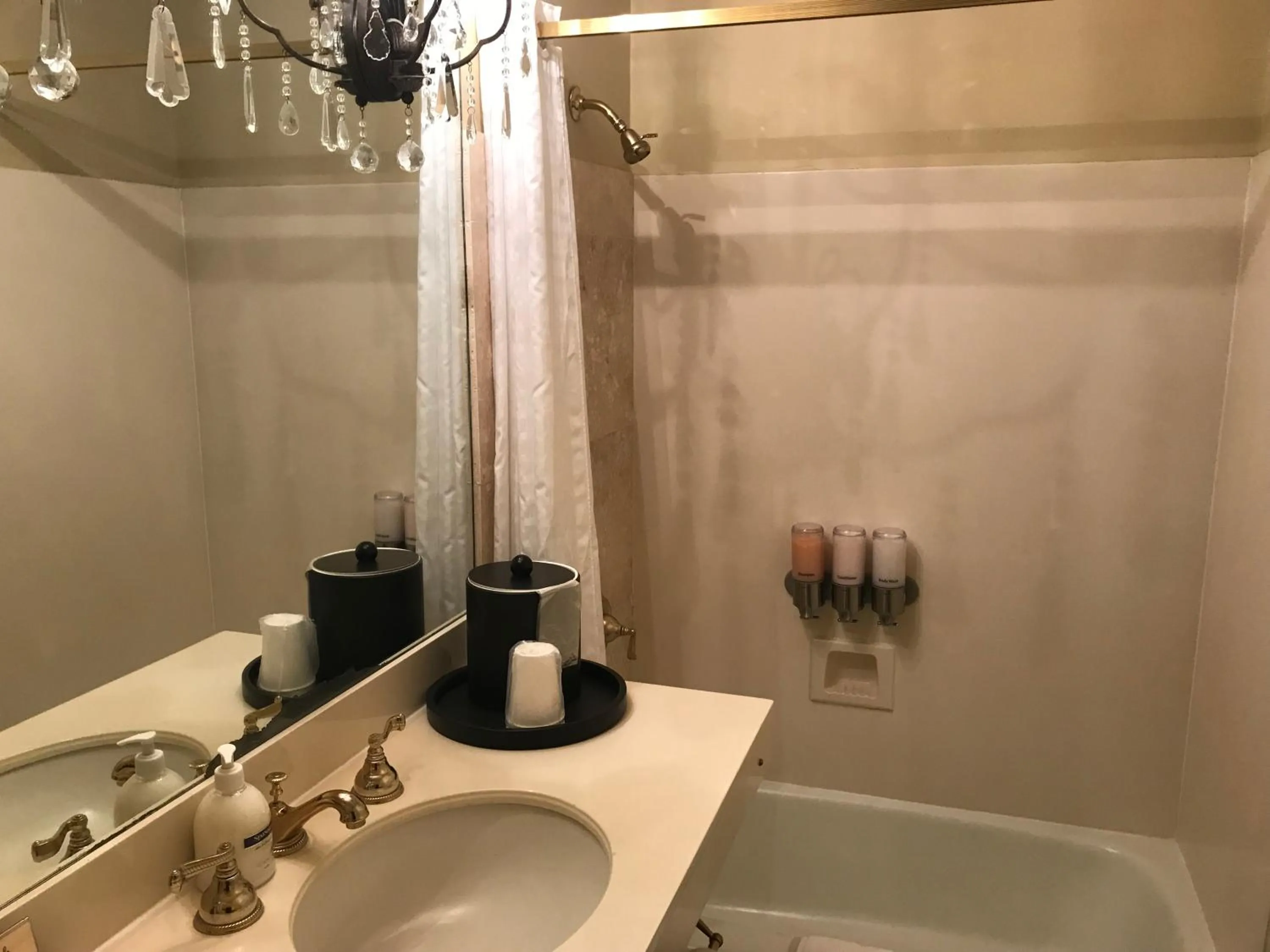 Bathroom in The Guest House Historic Mansion