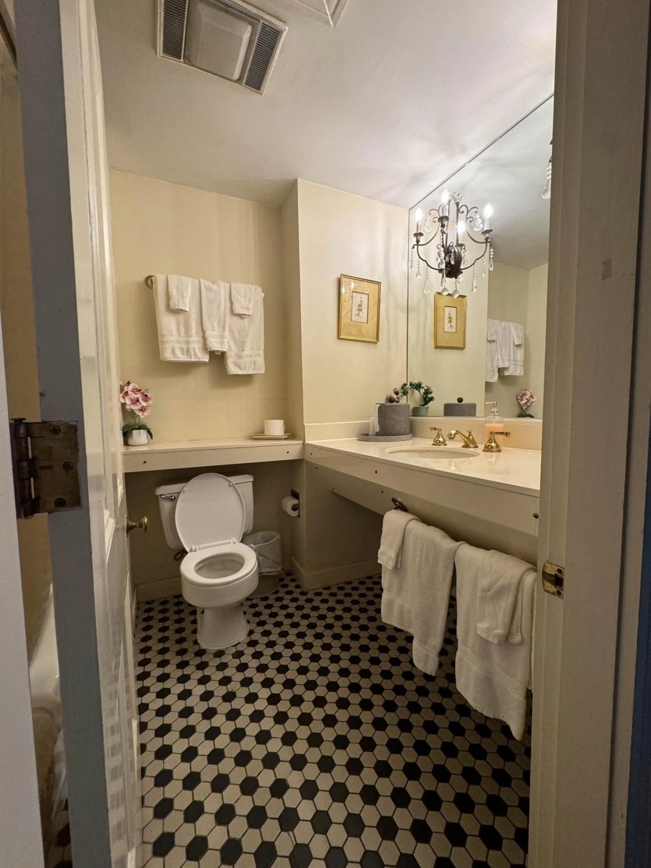 Bathroom in The Guest House Historic Mansion