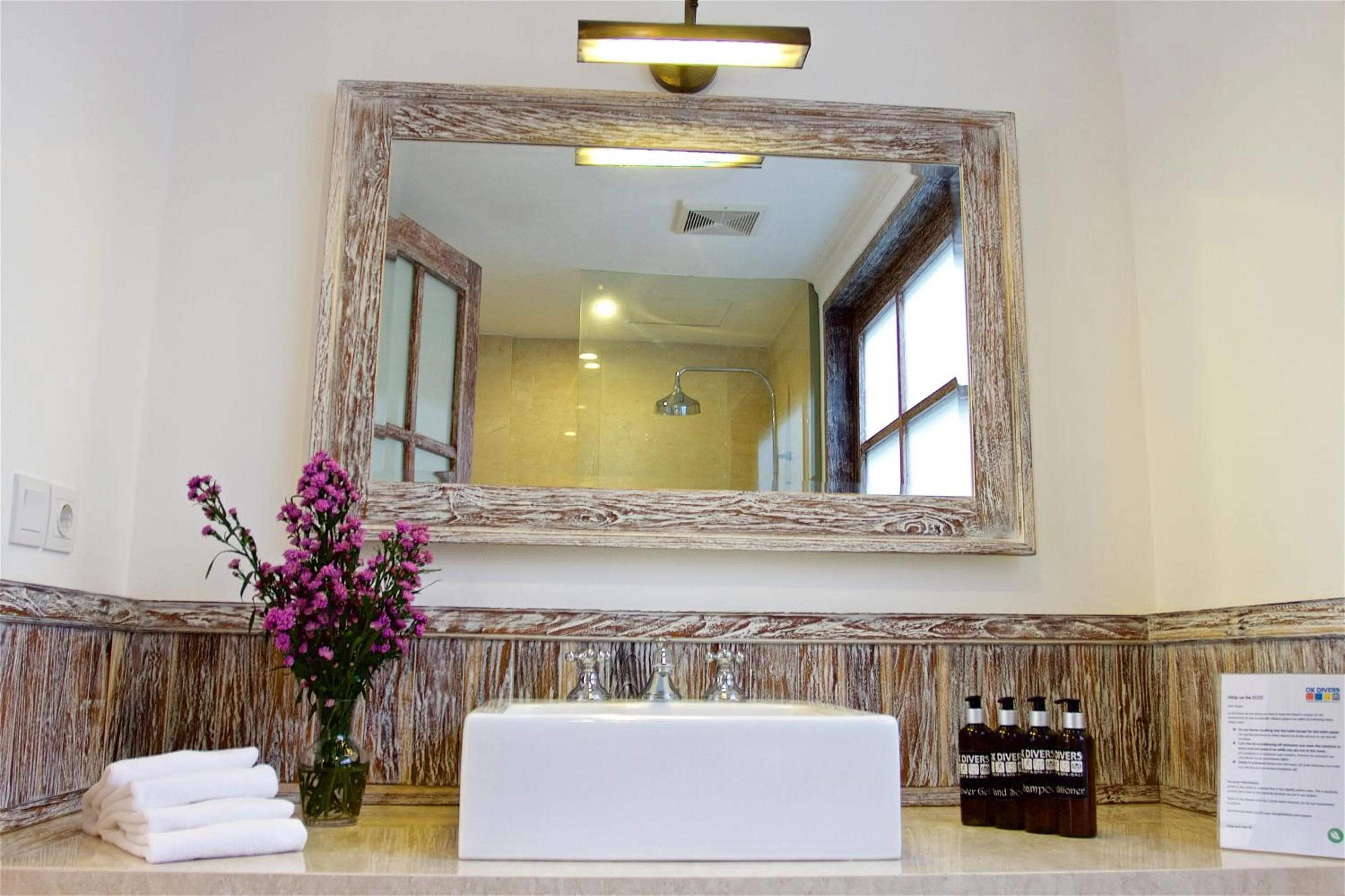 Bathroom in OK Divers Resort & Spa