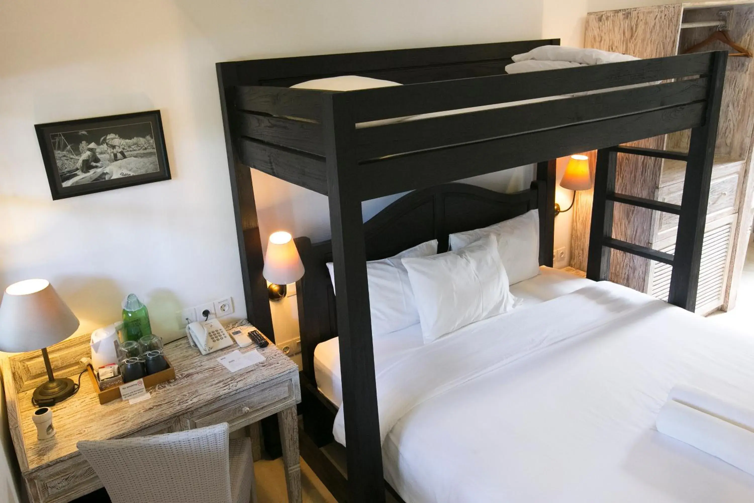 Bed in OK Divers Resort & Spa Bed in OK Divers Resort & Spa