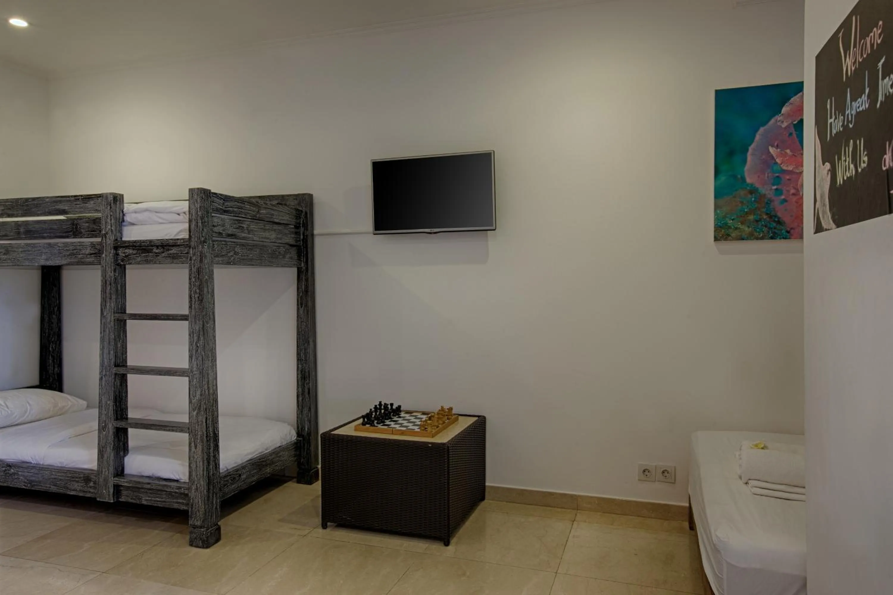 Photo of the whole room, Bed in OK Divers Resort & Spa