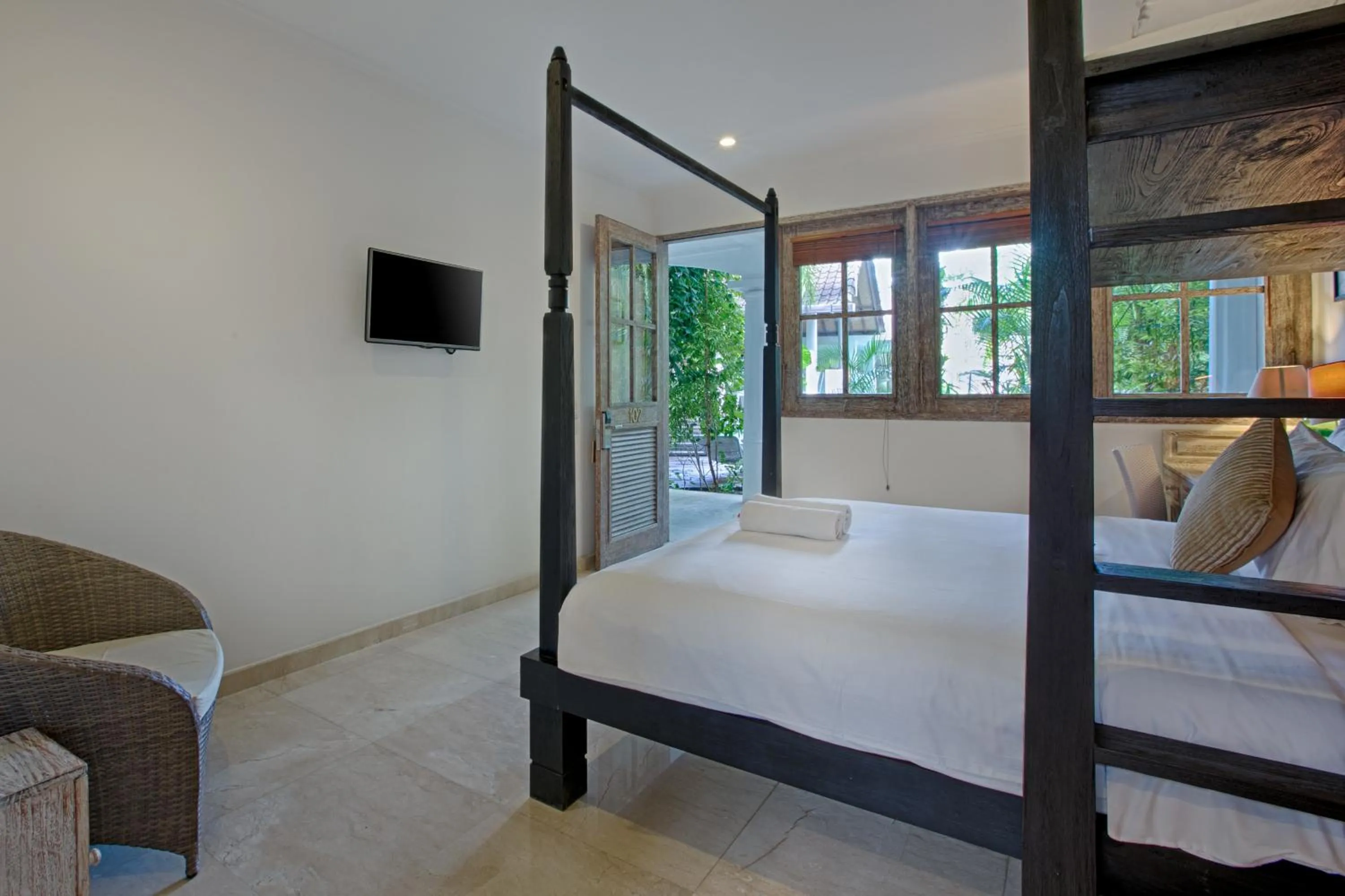 Bedroom, Bed in OK Divers Resort & Spa