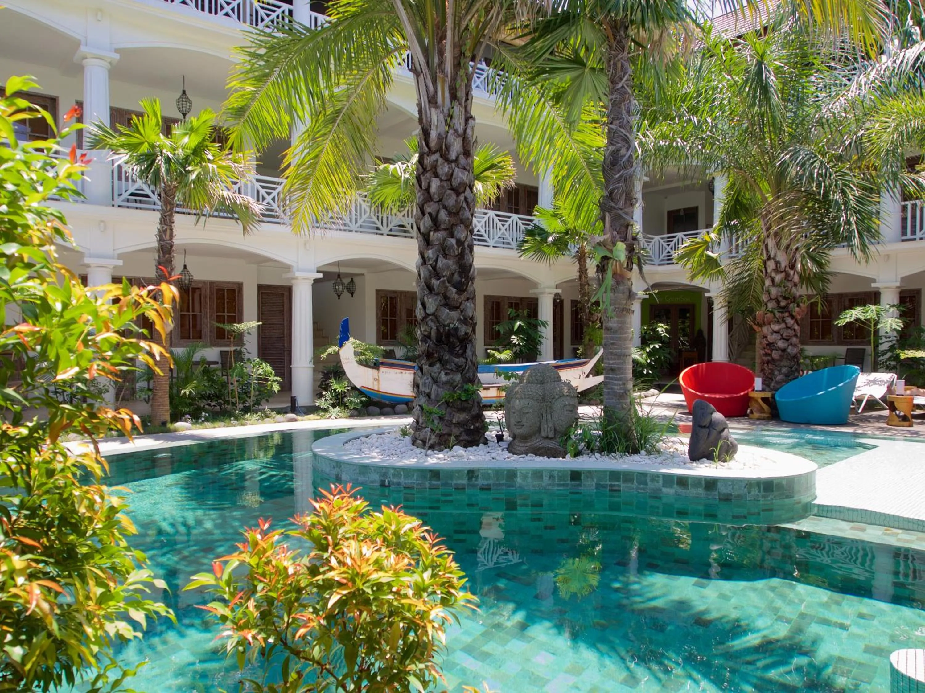 Garden in OK Divers Resort & Spa