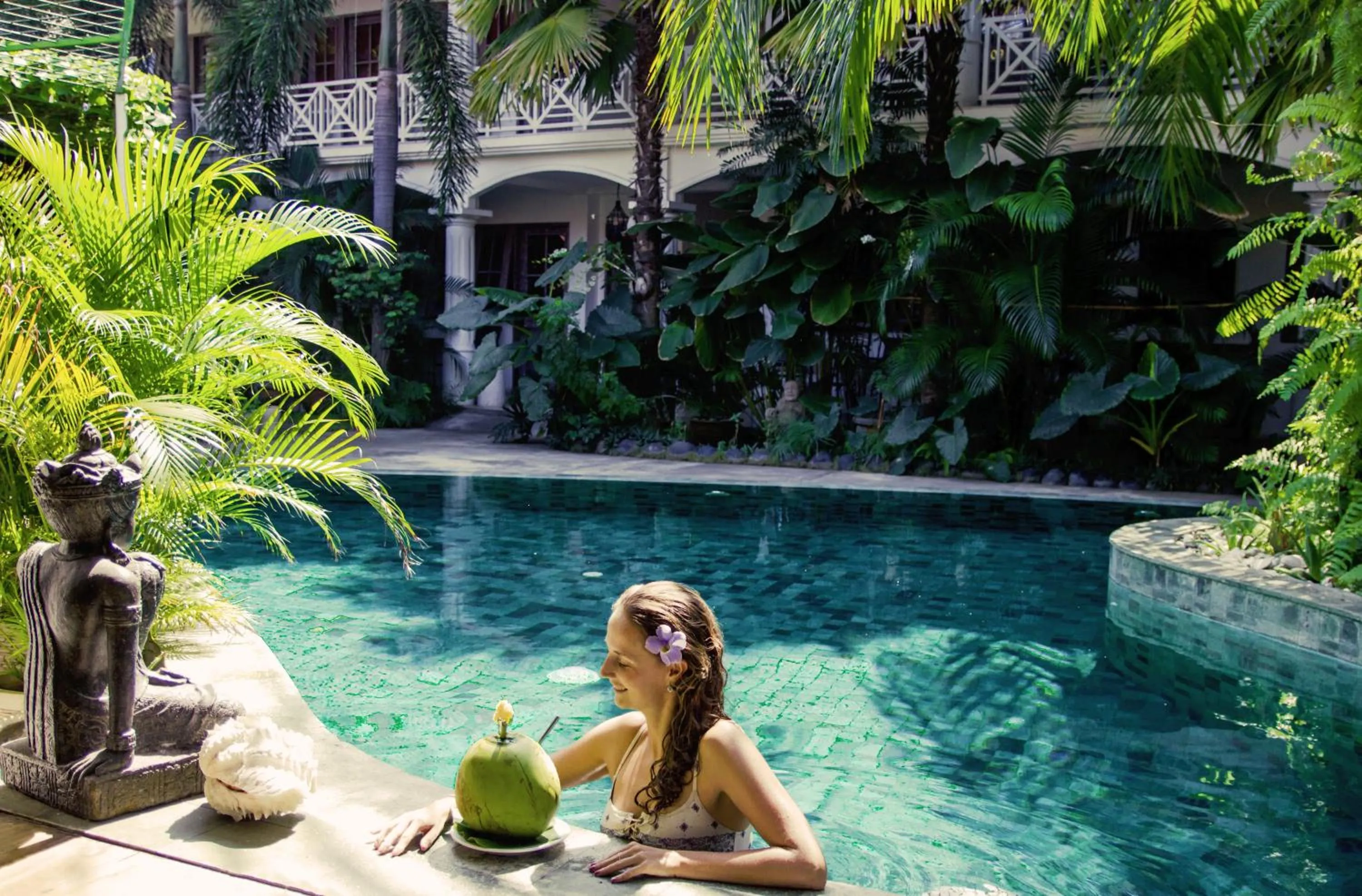 Garden in OK Divers Resort & Spa