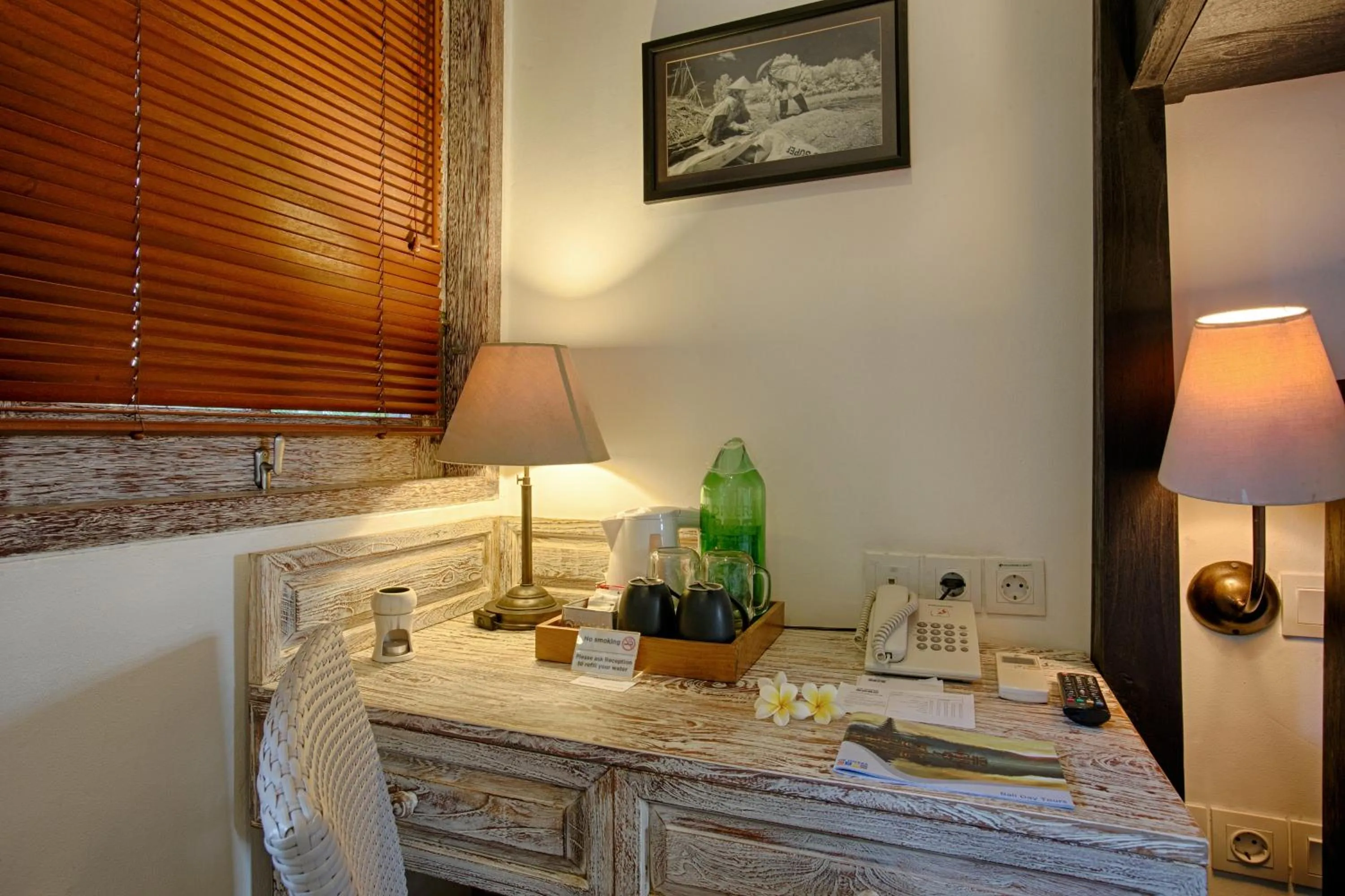 Seating area in OK Divers Resort & Spa