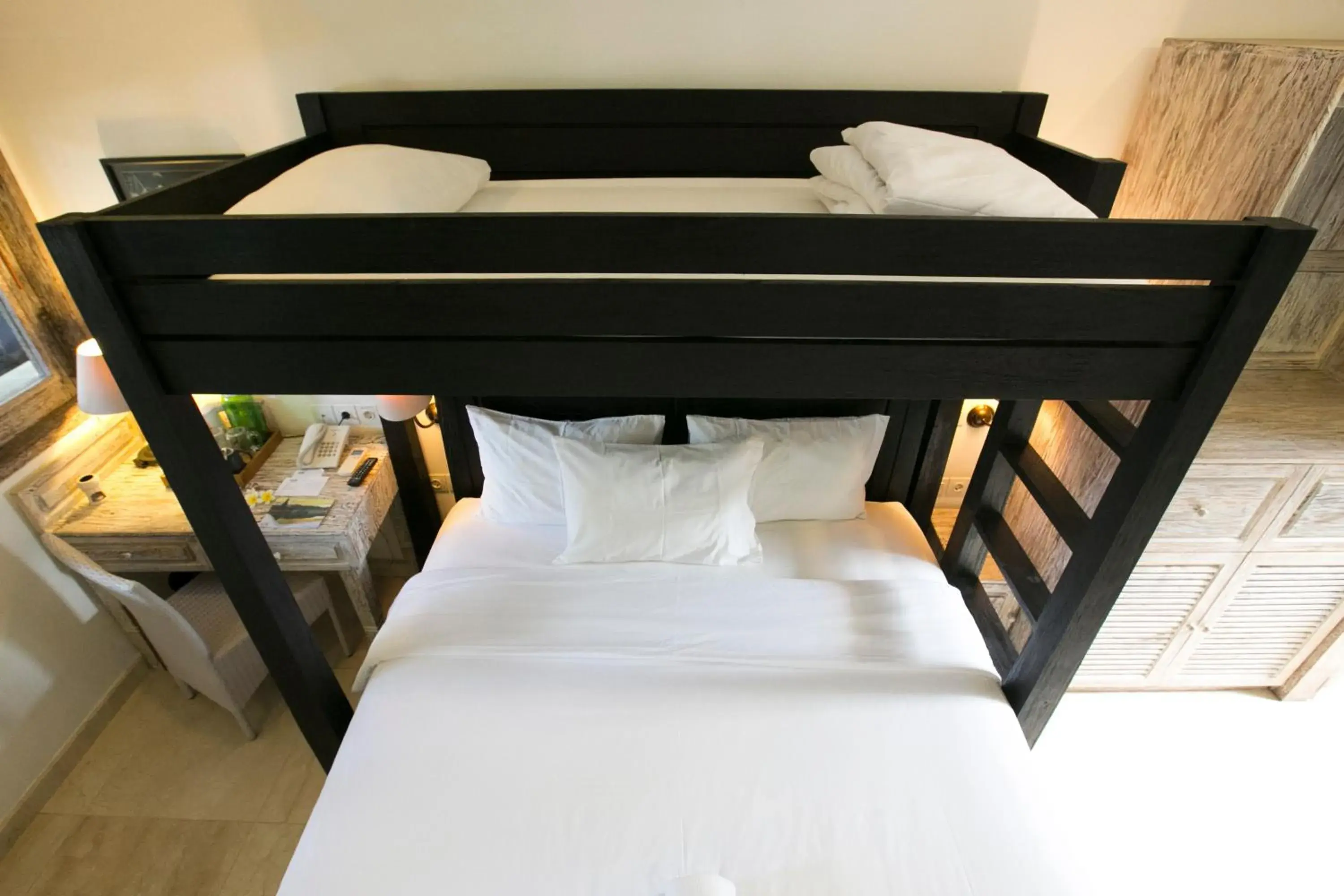 Bed in OK Divers Resort & Spa Bed in OK Divers Resort & Spa