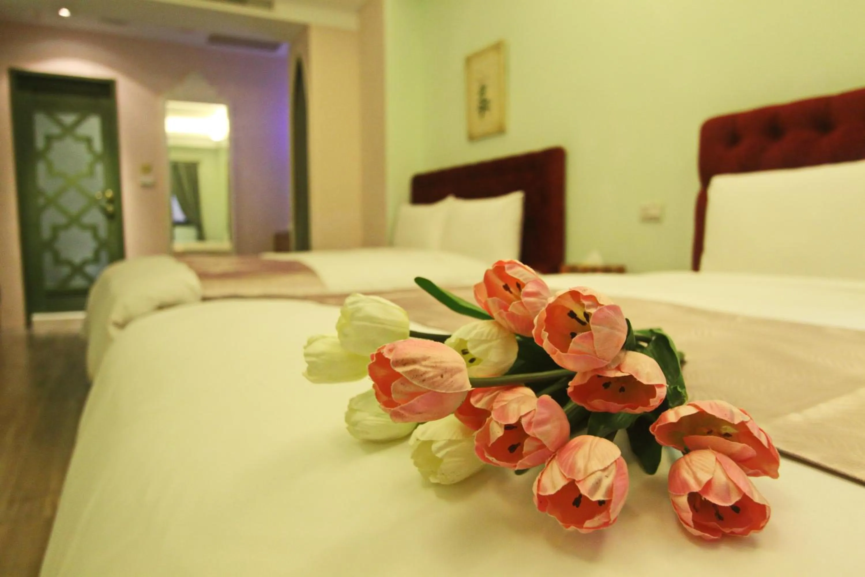 Bedroom in Moroccan Holiday Suite