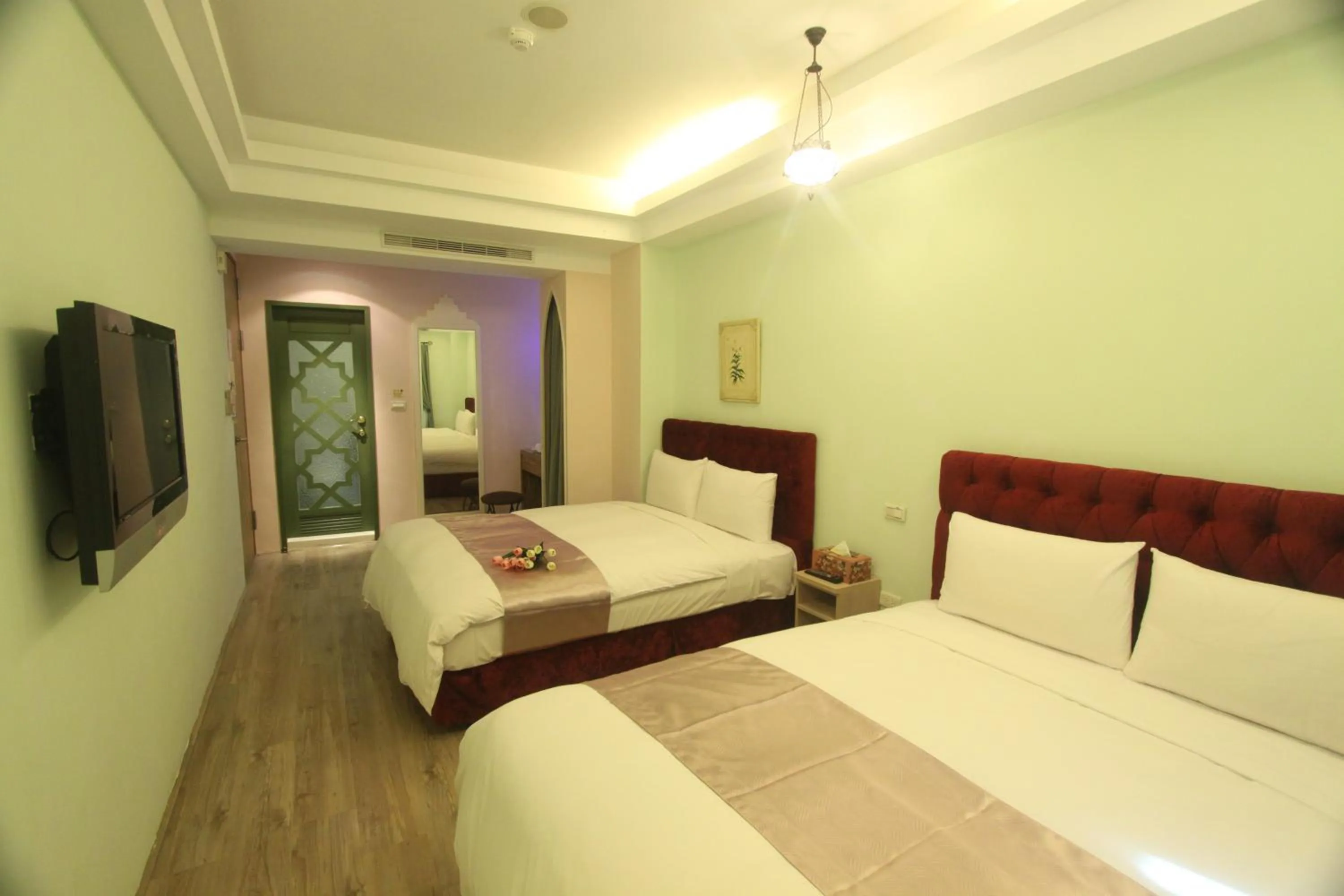 Decorative detail in Moroccan Holiday Suite