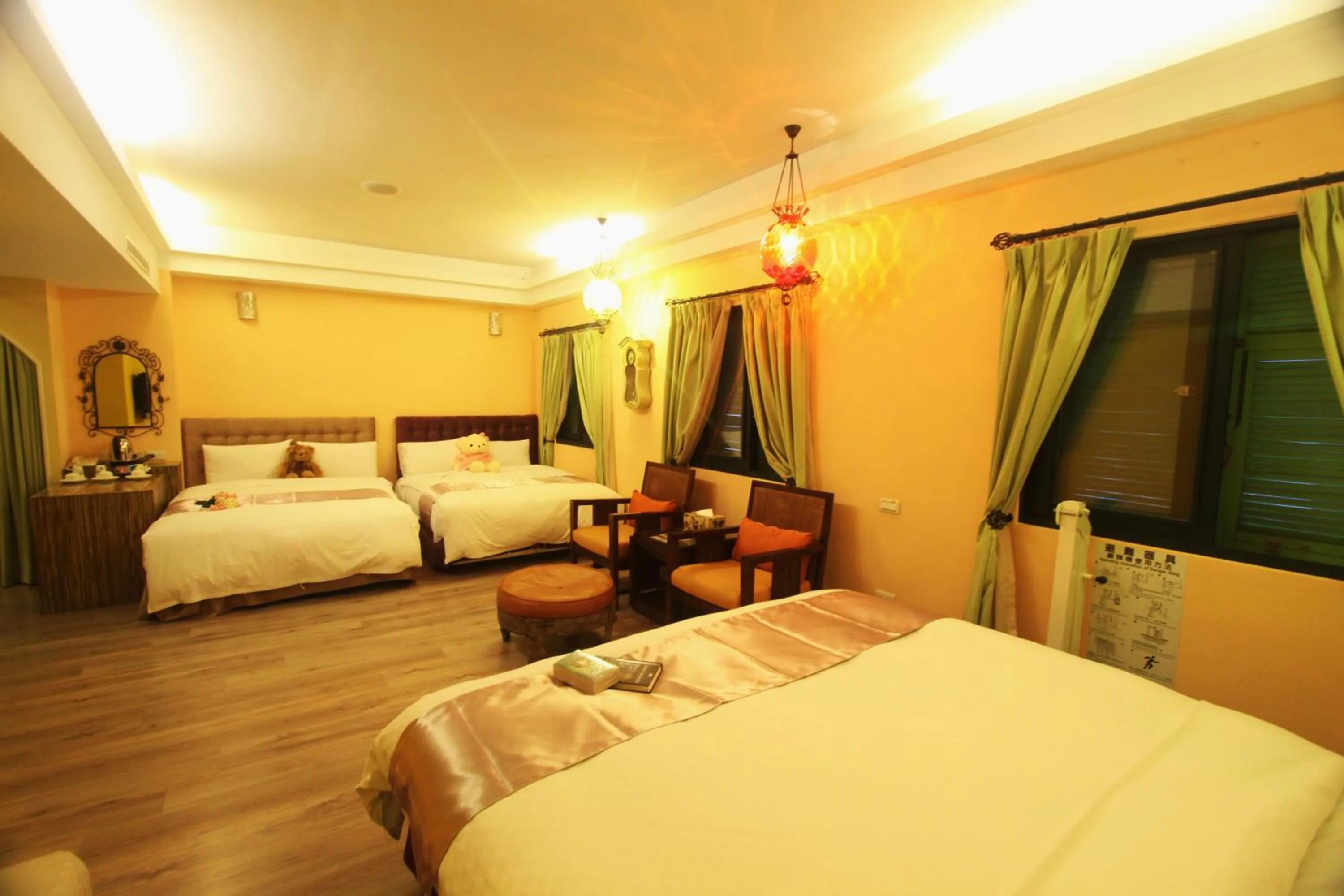 Photo of the whole room in Moroccan Holiday Suite