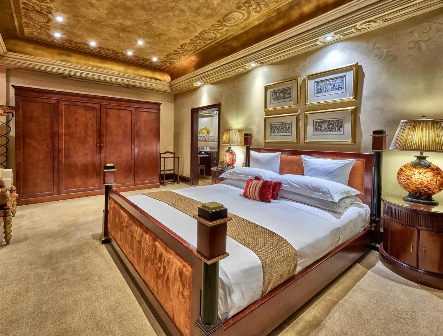 Bed in Peermont D'oreale Grande at Emperors Palace