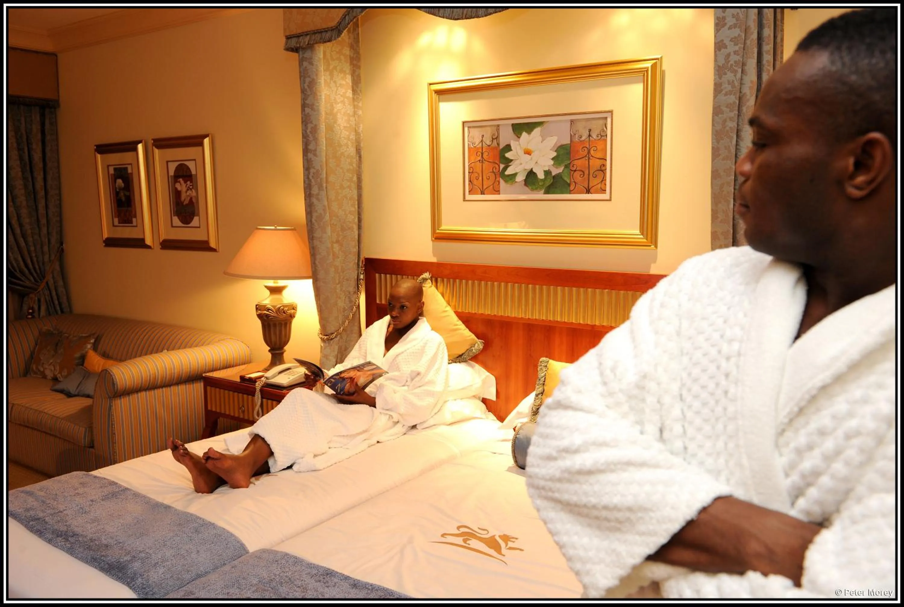 Bedroom, Bed in Peermont D'oreale Grande at Emperors Palace