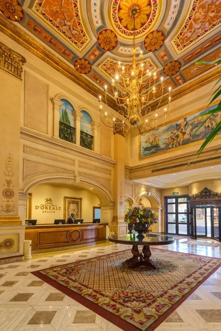 Lobby or reception in Peermont D'oreale Grande at Emperors Palace Lobby or reception in Peermont D'oreale Grande at Emperors Palace
