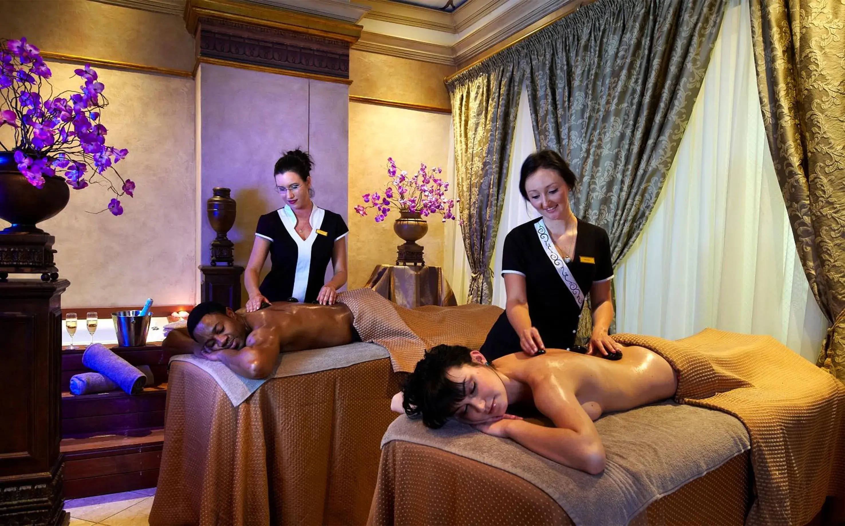Spa and wellness centre/facilities in Peermont D'oreale Grande at Emperors Palace Spa and wellness centre/facilities in Peermont D'oreale Grande at Emperors Palace