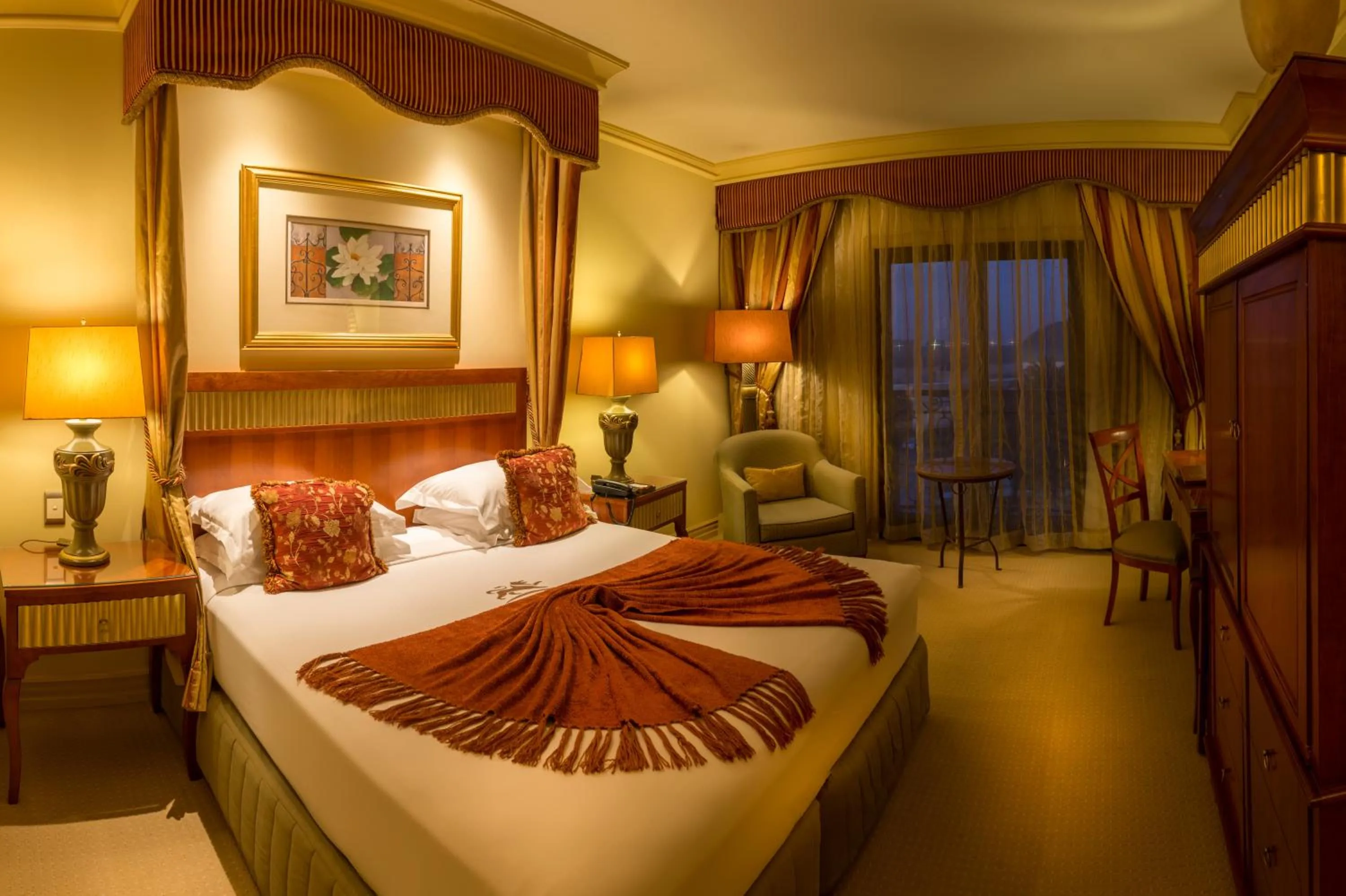 Photo of the whole room, Bed in Peermont D'oreale Grande at Emperors Palace