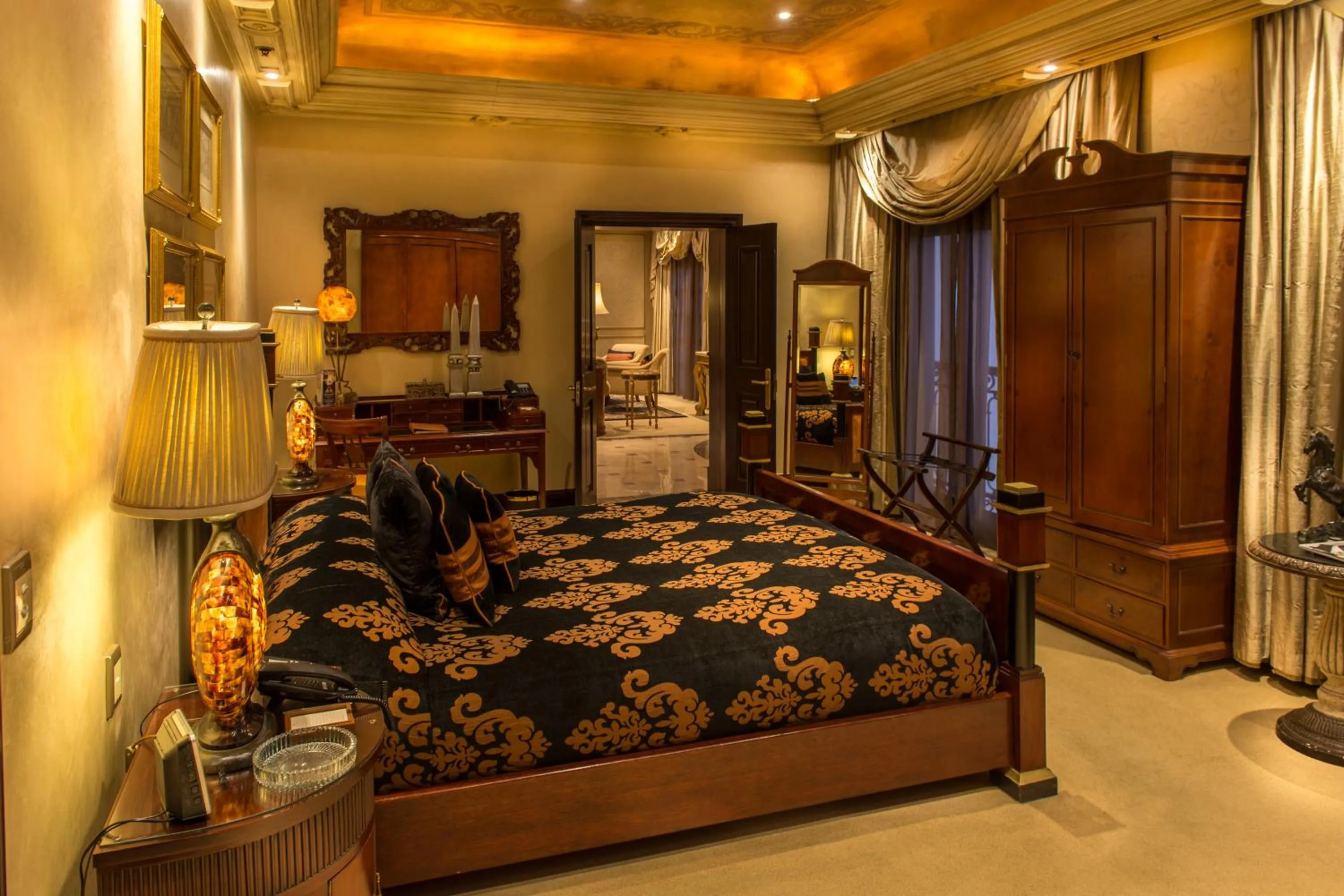 Bed in Peermont D'oreale Grande at Emperors Palace