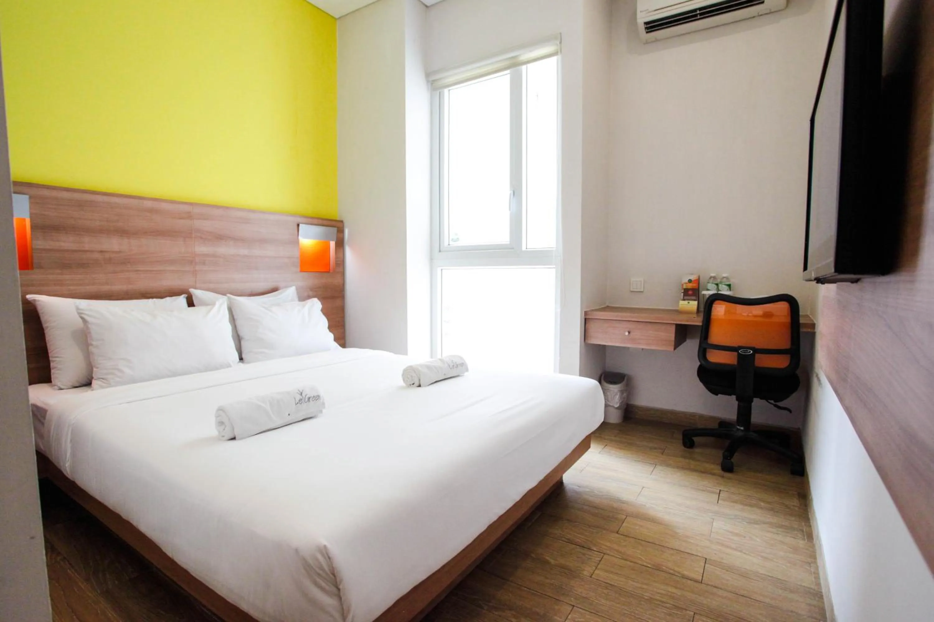 Bed in LeGreen Suite Kuningan