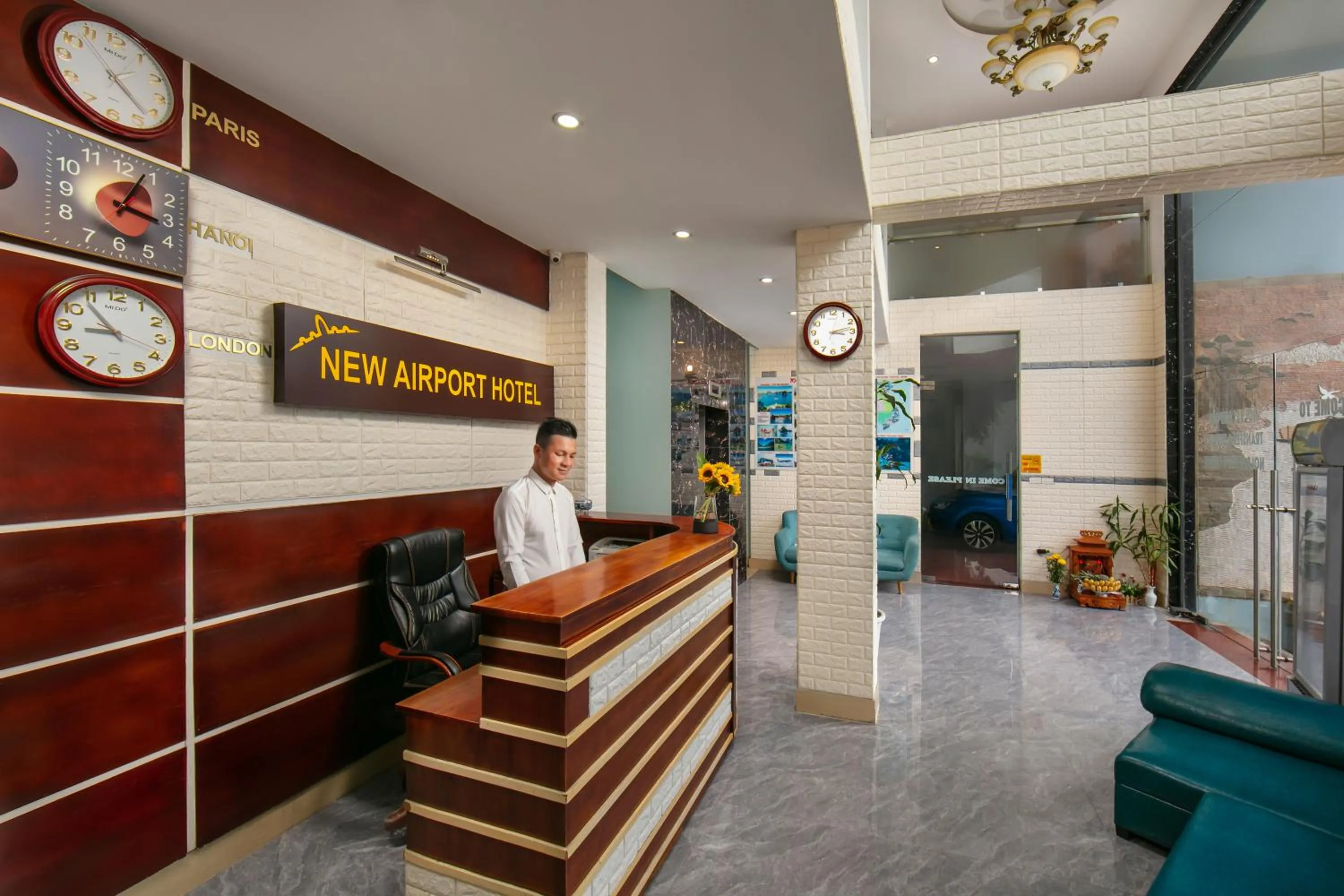 Lobby or reception in New Airport Hotel