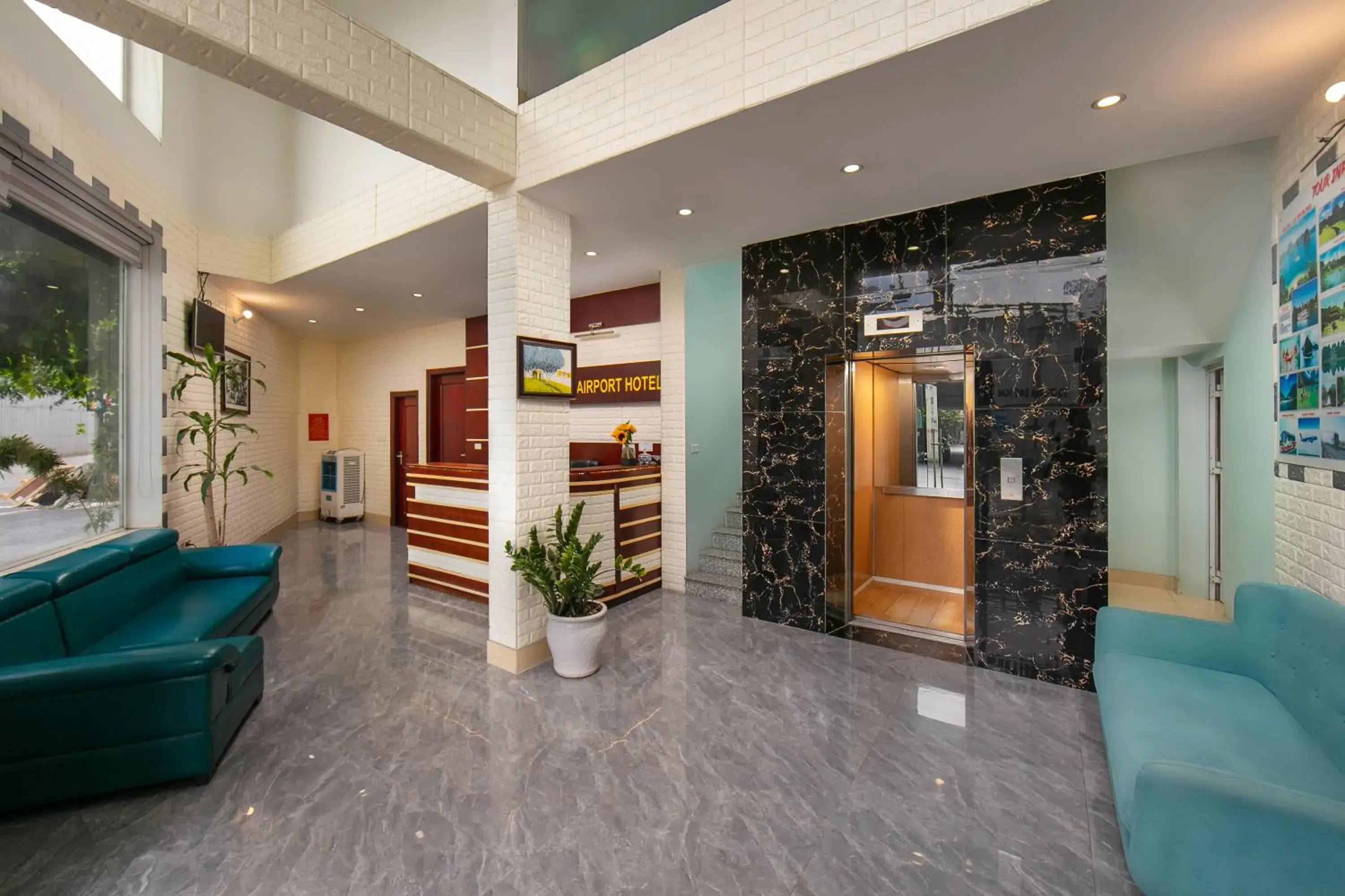 Lobby or reception in New Airport Hotel Lobby or reception in New Airport Hotel
