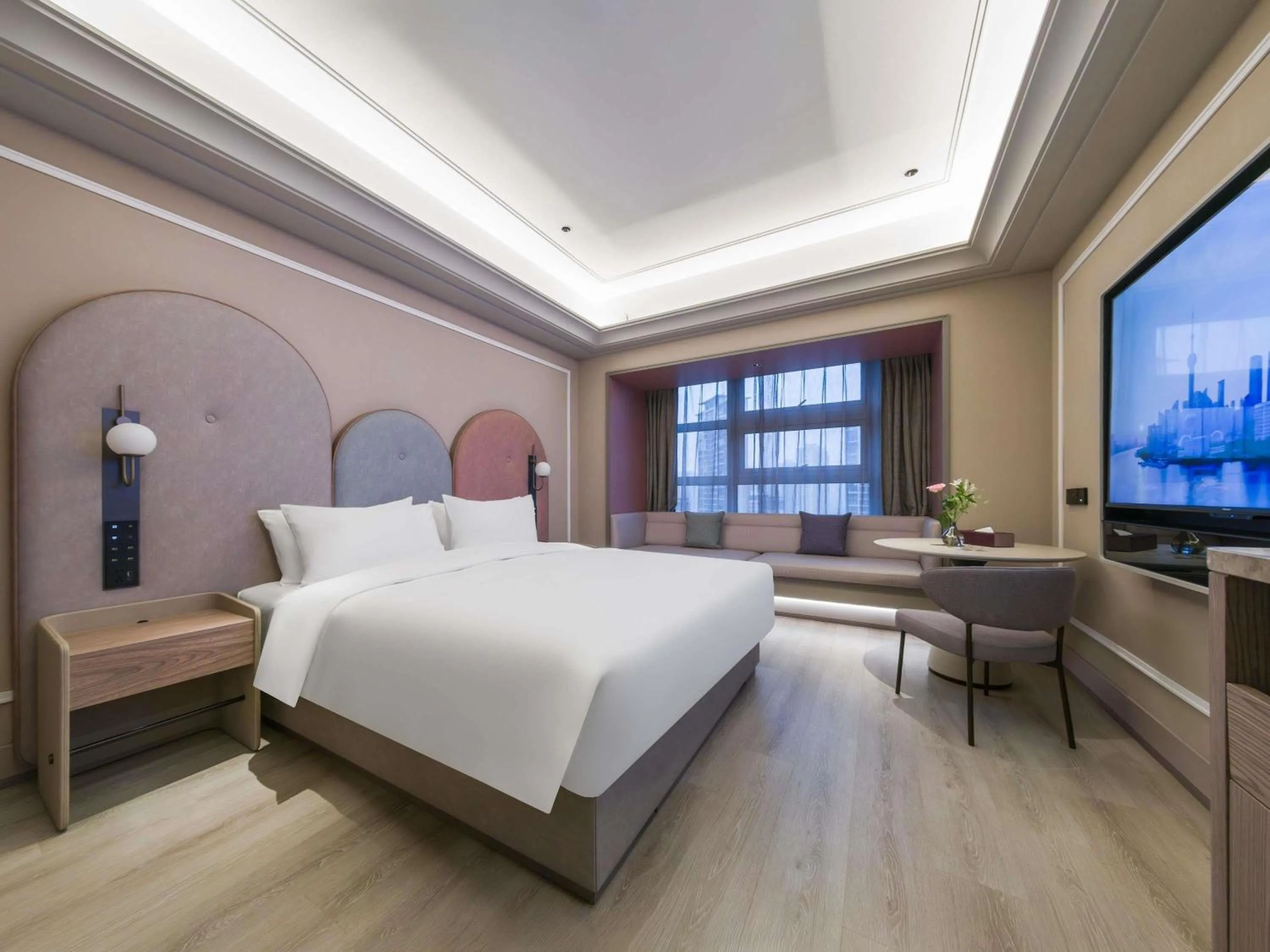 Bedroom, Bed in Mercure Wuxi East Railway Station