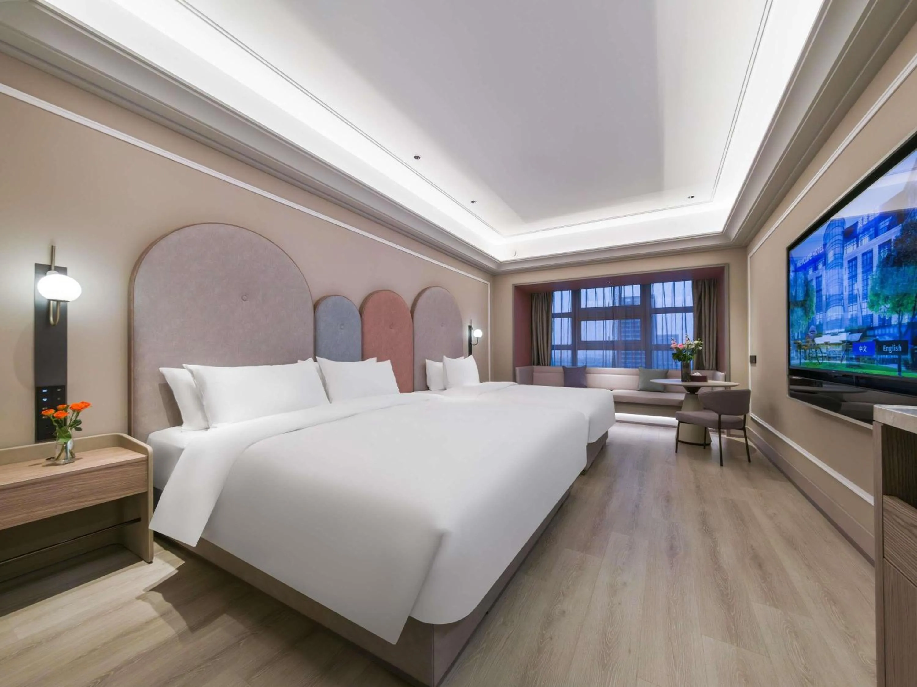 Bedroom, Bed in Mercure Wuxi East Railway Station