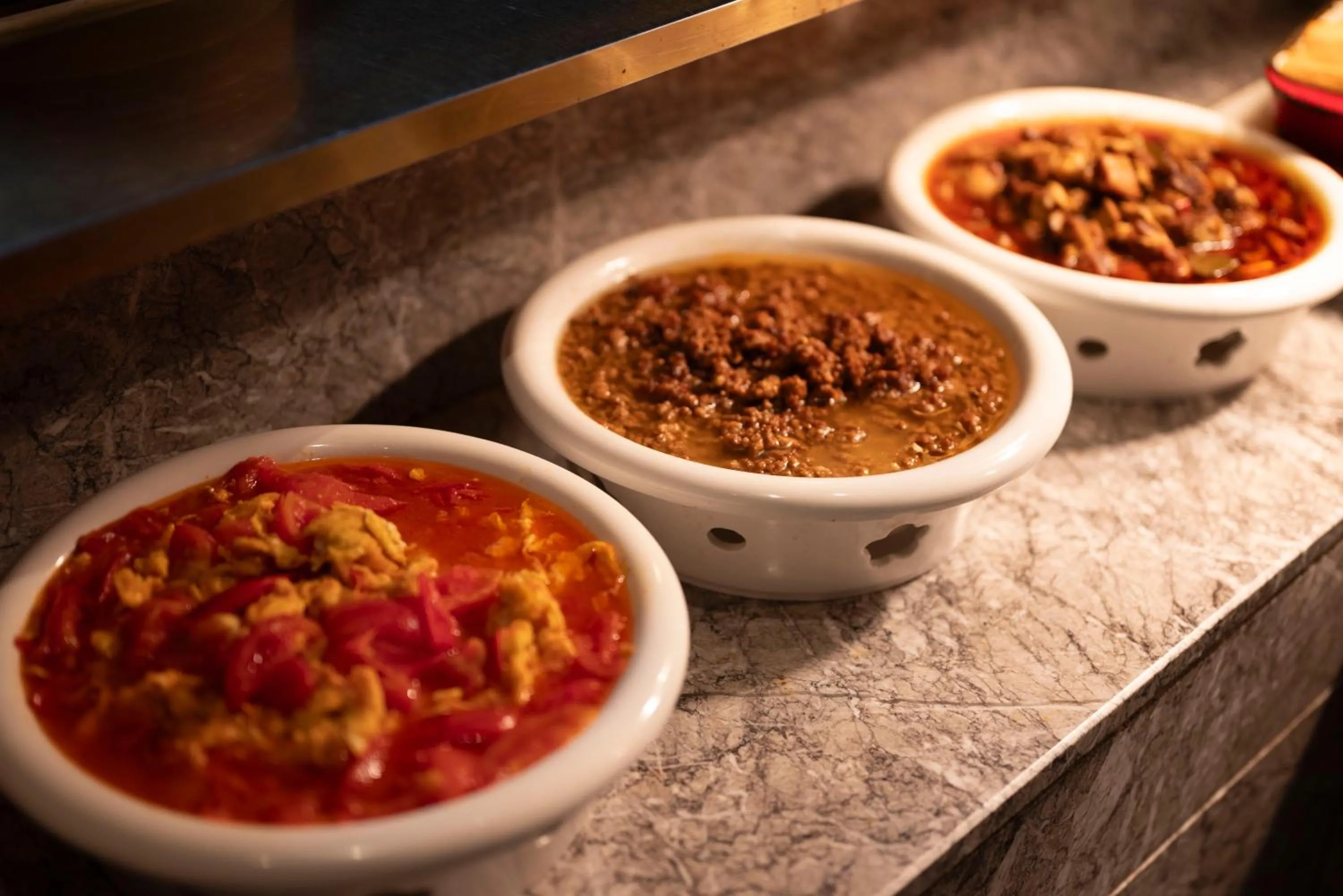 Breakfast in Manxin Hotel, Guanyinqiao, Chongqing