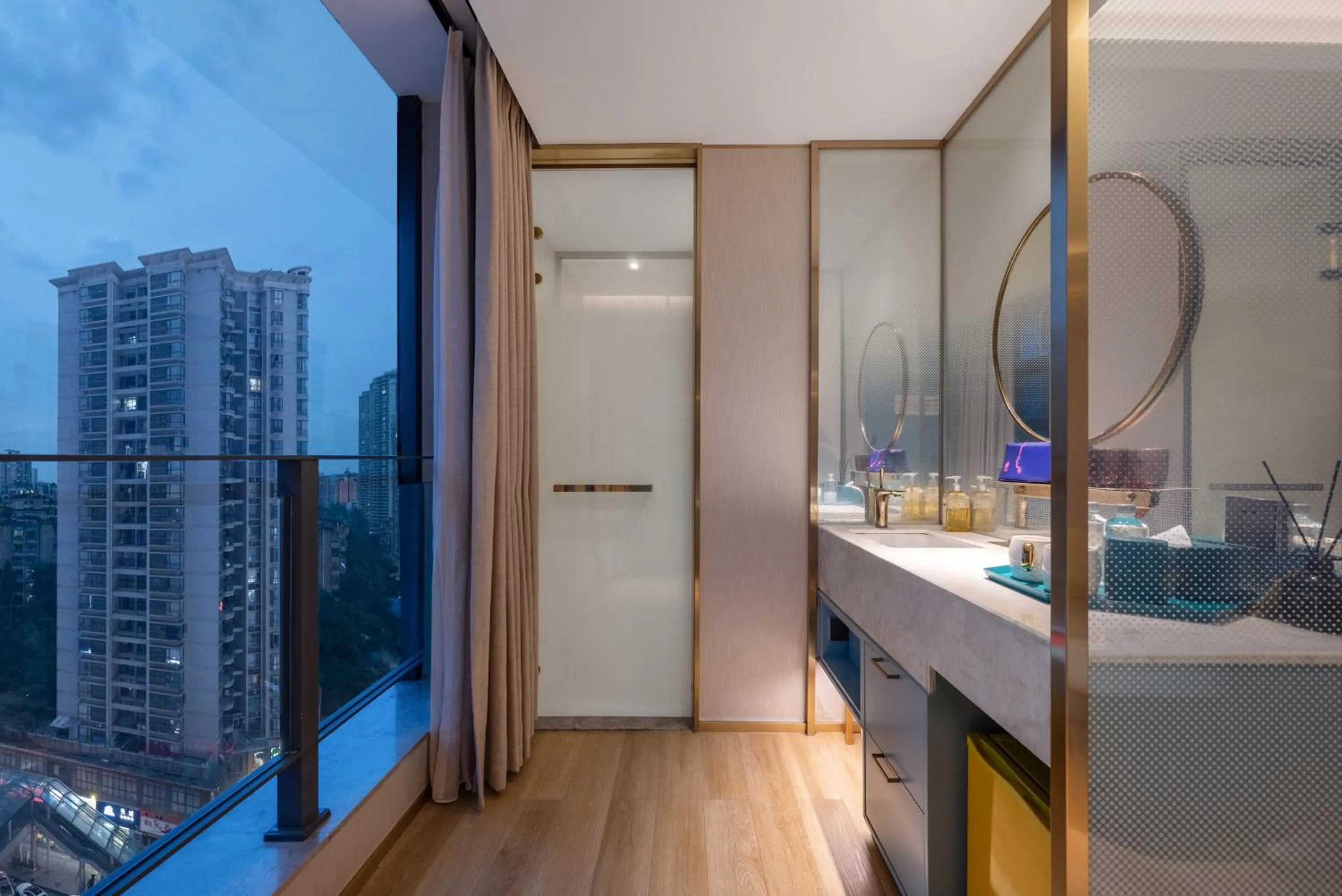 Property building in Manxin Hotel, Guanyinqiao, Chongqing