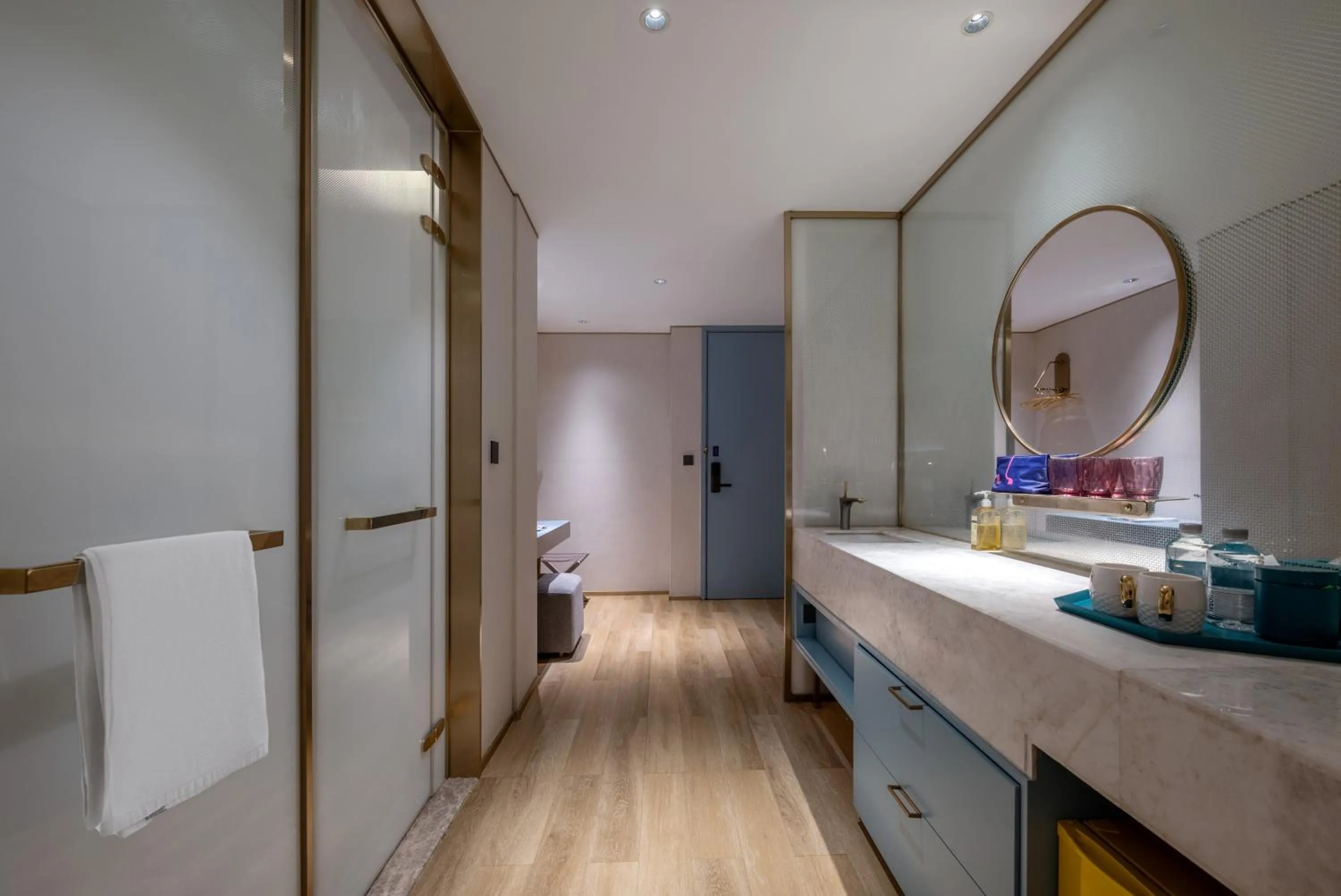Bedroom in Manxin Hotel, Guanyinqiao, Chongqing