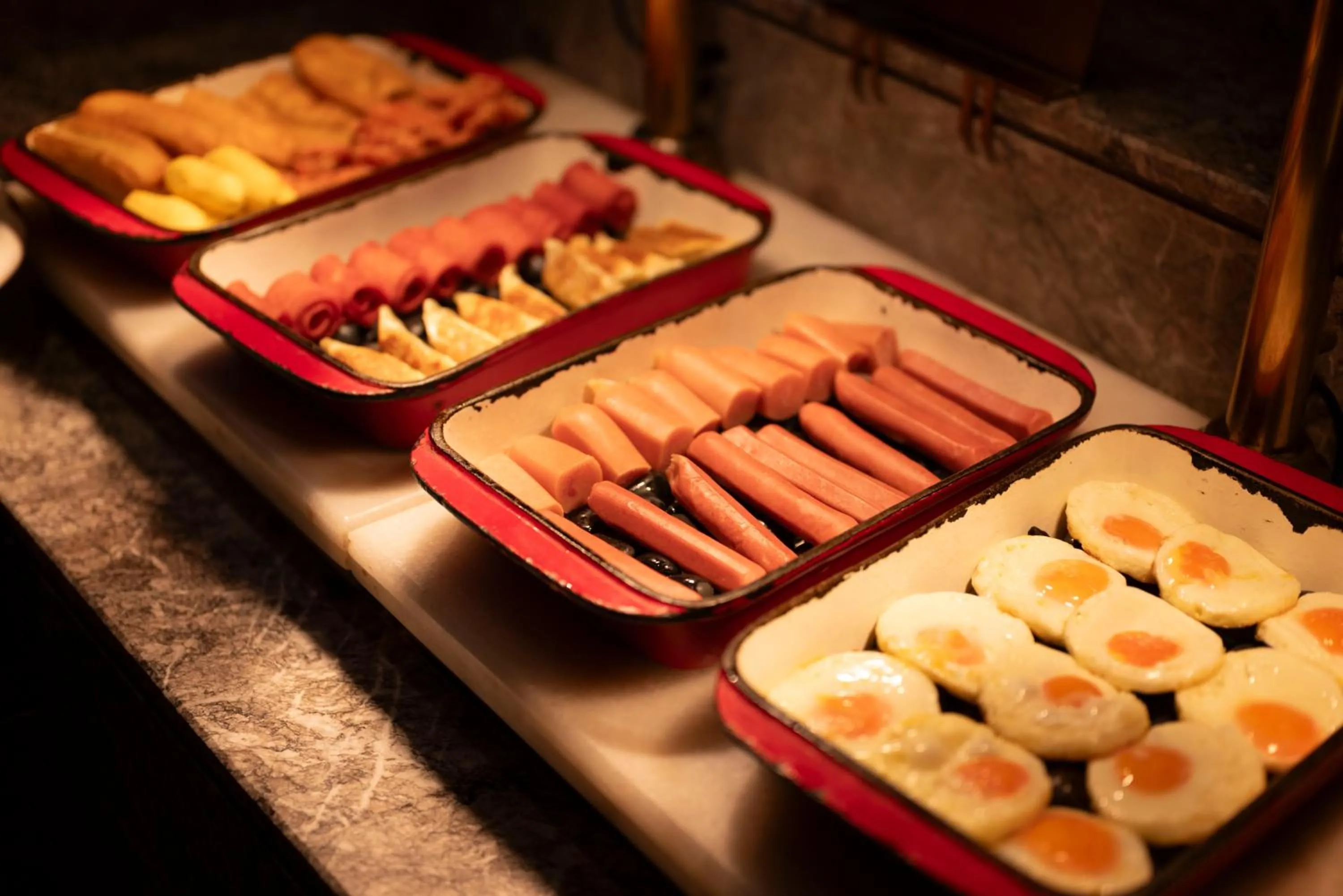 Breakfast in Manxin Hotel, Guanyinqiao, Chongqing