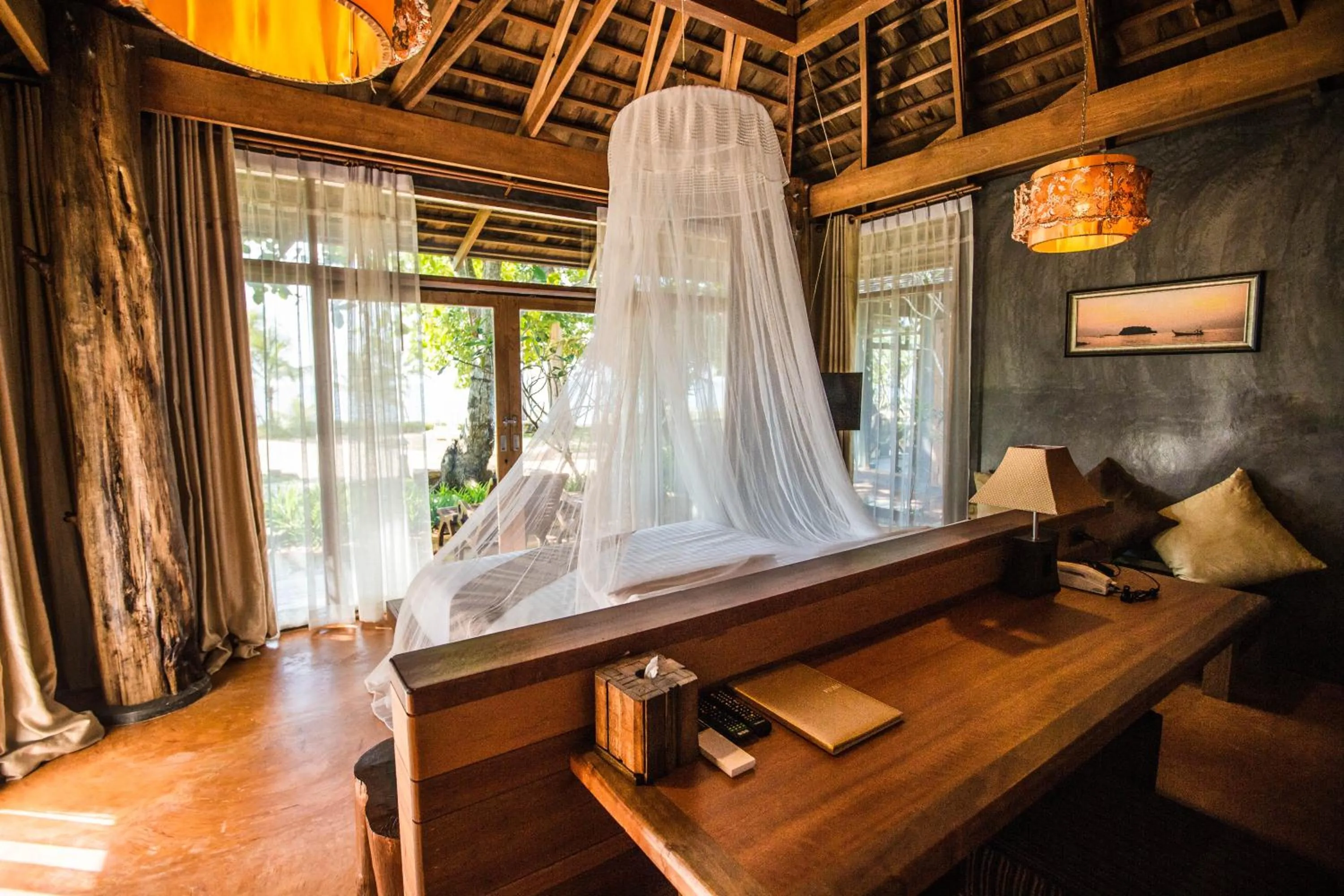 Bed in Andalay Beach Resort Koh Libong