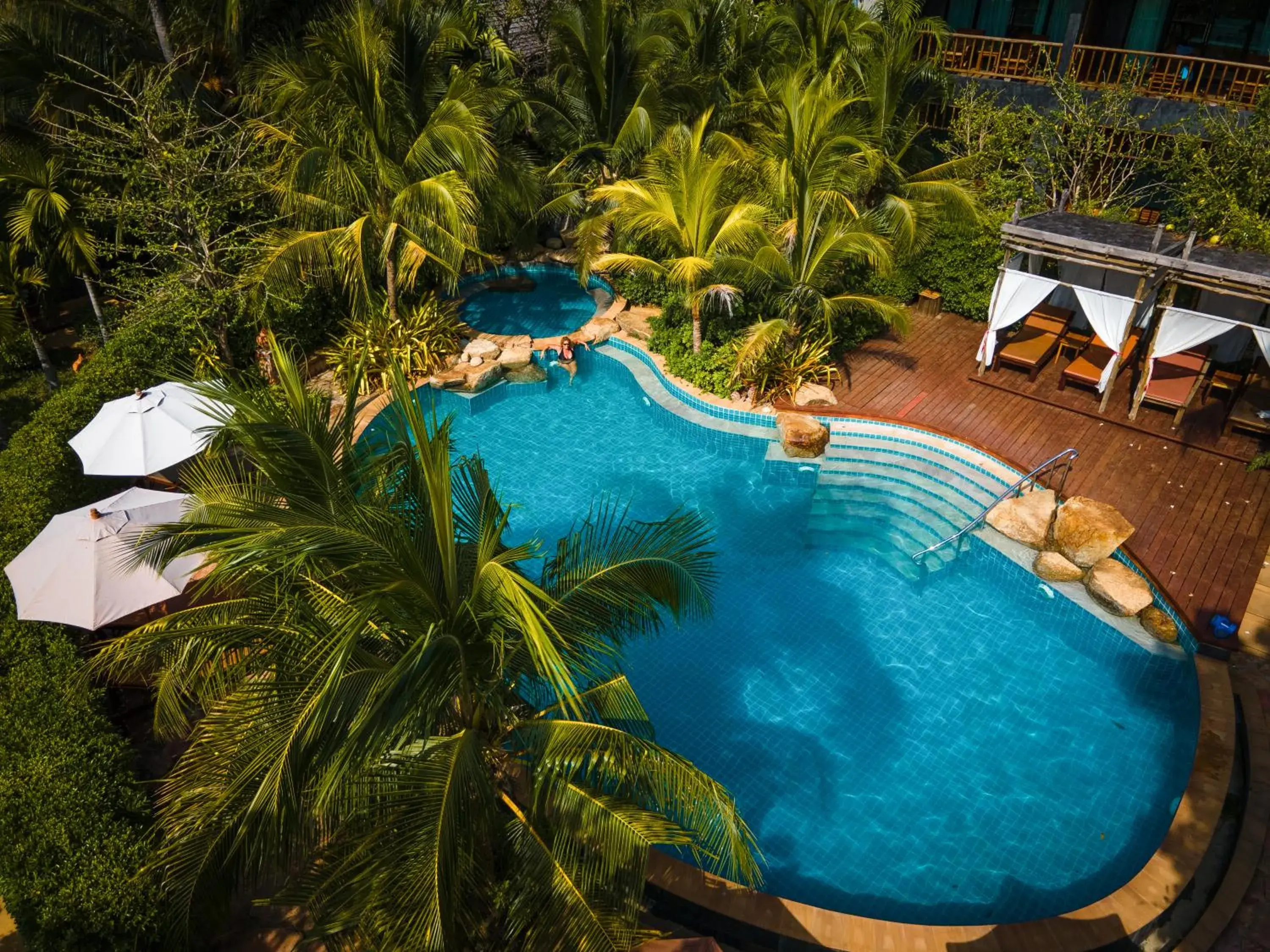 Swimming pool in Andalay Beach Resort Koh Libong Swimming pool in Andalay Beach Resort Koh Libong