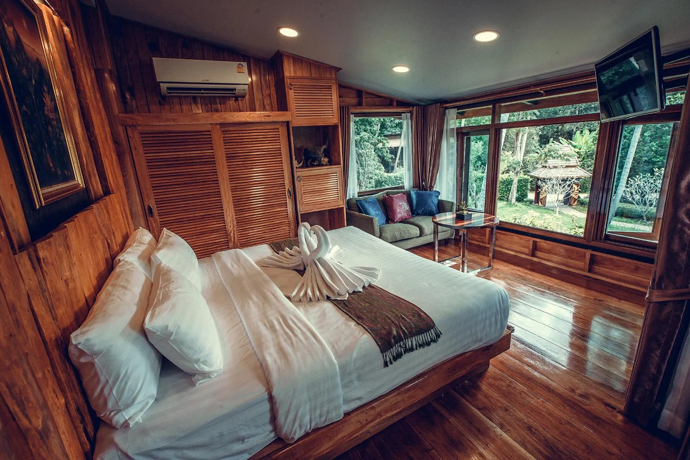 Bedroom, Bed in Andalay Beach Resort Koh Libong