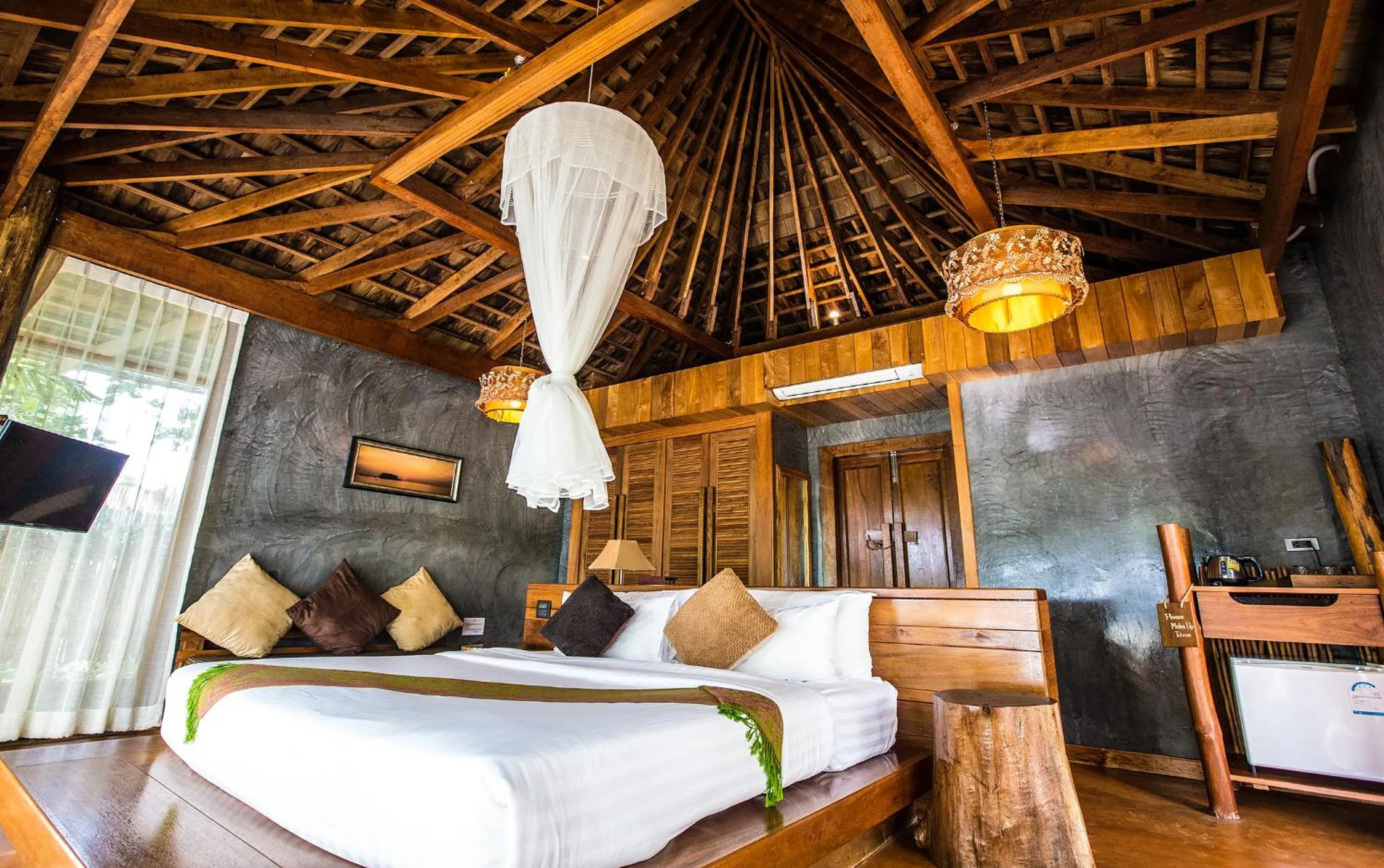 Bedroom, Bed in Andalay Beach Resort Koh Libong