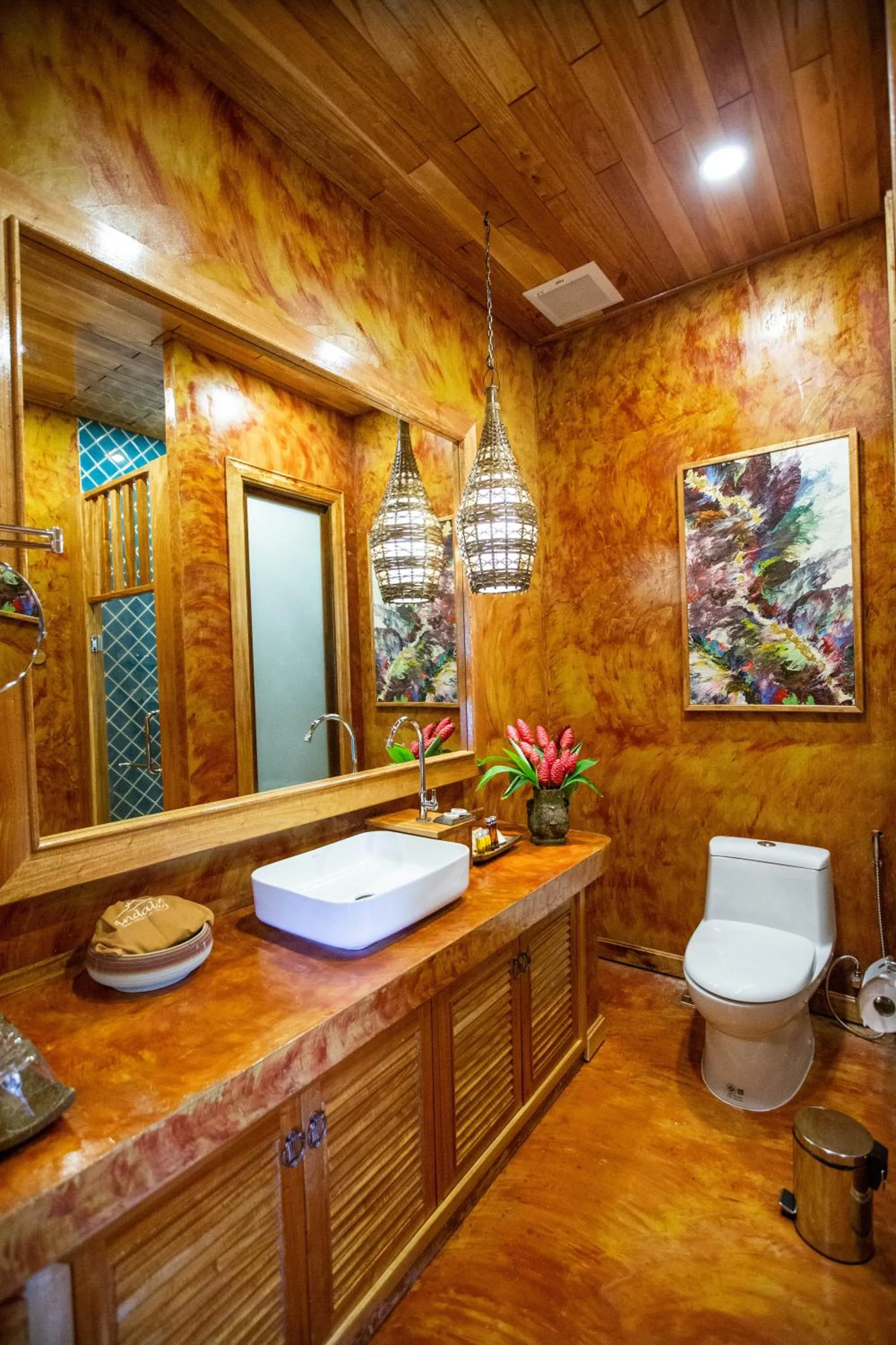 Toilet in Andalay Beach Resort Koh Libong