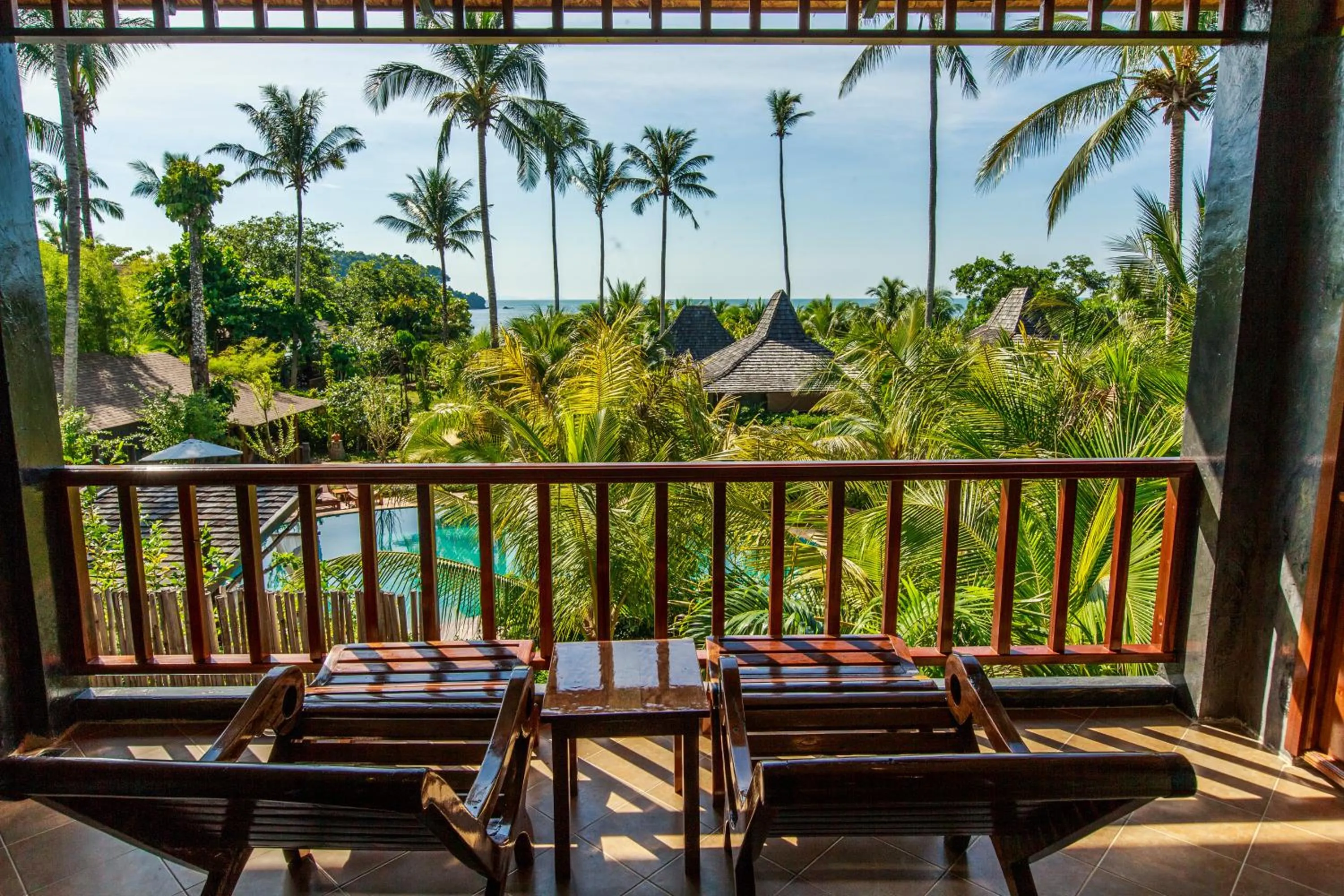 Sea view in Andalay Beach Resort Koh Libong