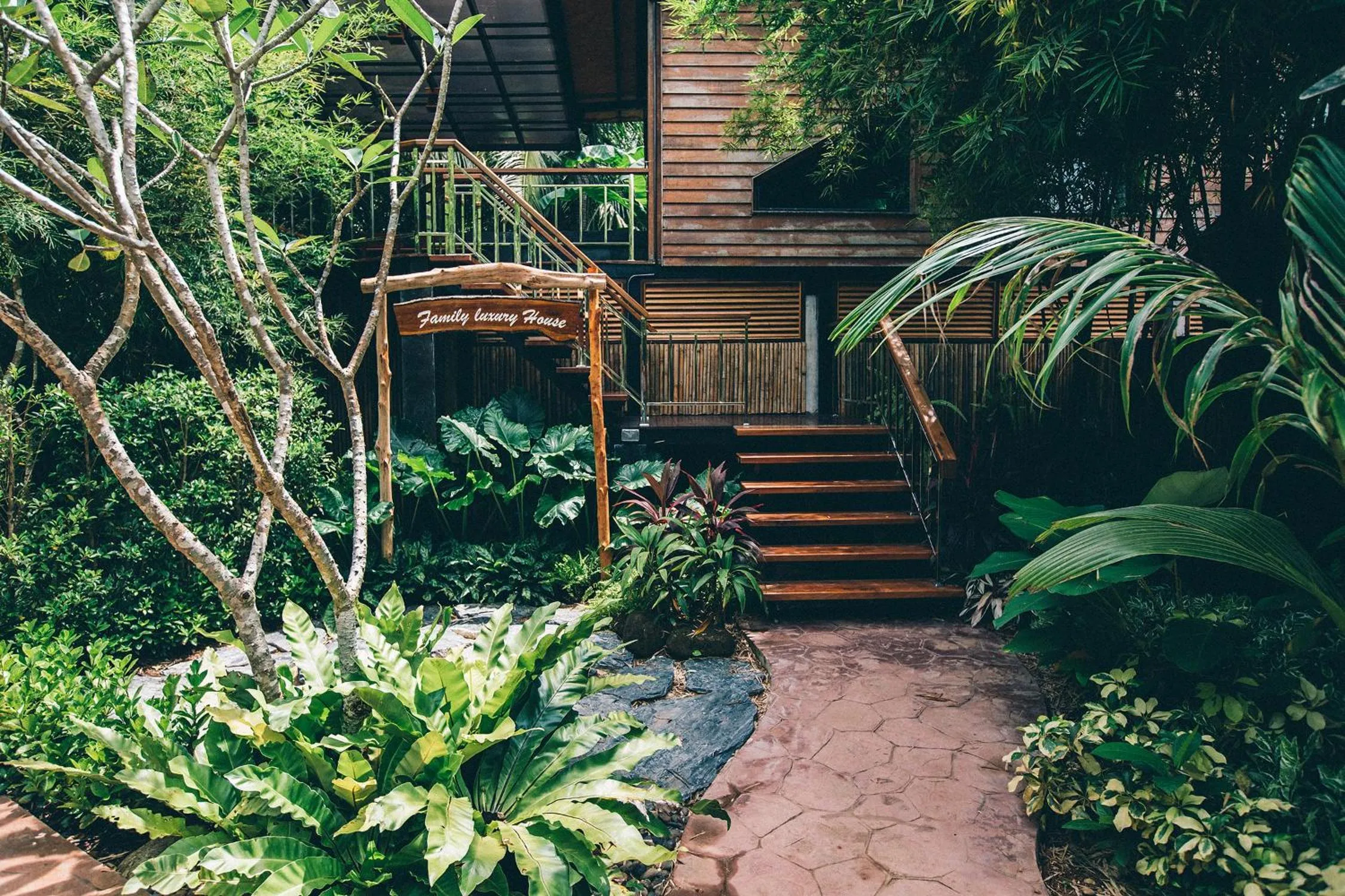 Garden view in Andalay Beach Resort Koh Libong