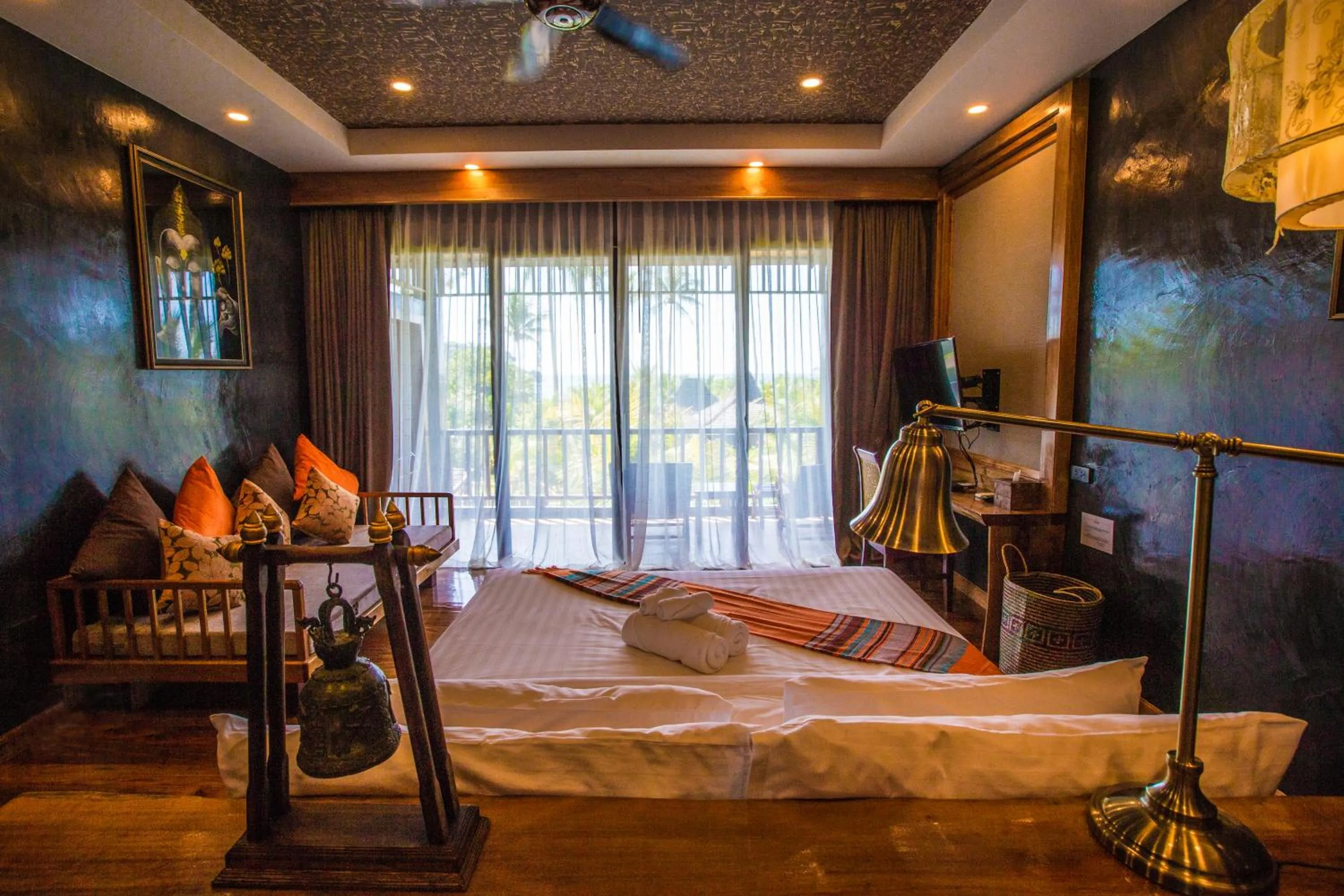 Bedroom, Bed in Andalay Beach Resort Koh Libong
