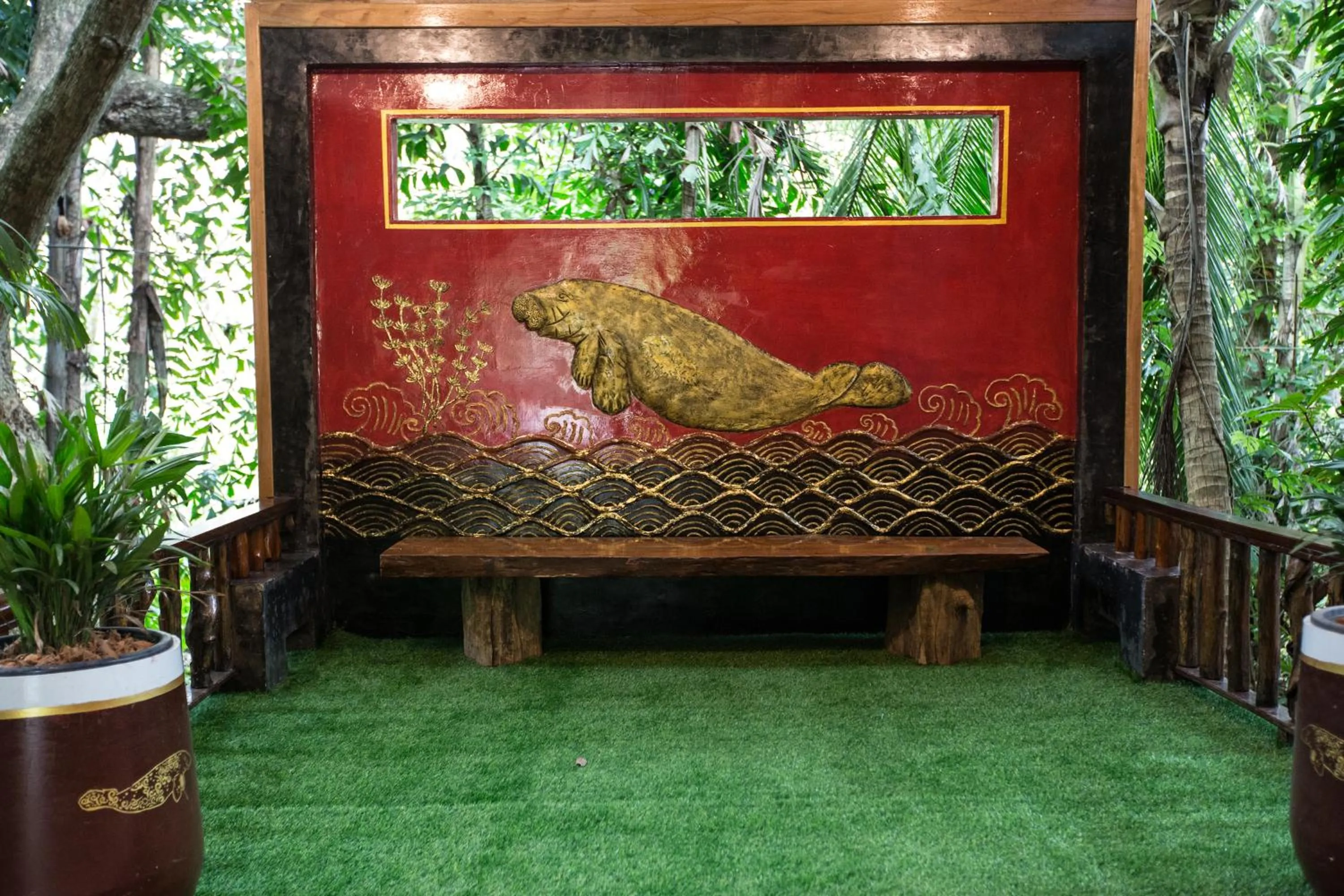 Living room in Andalay Beach Resort Koh Libong